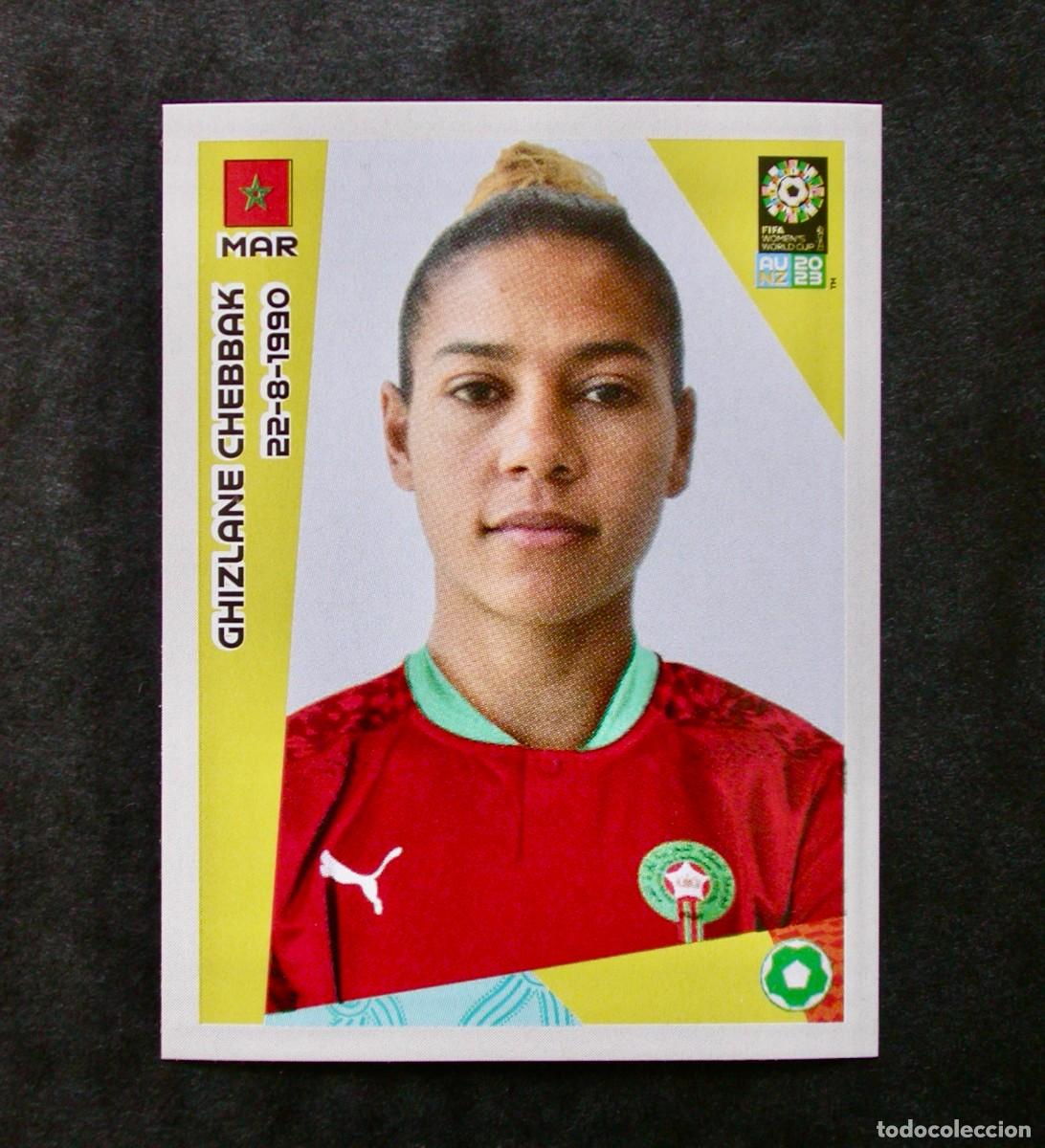 Cromos de F&uacute;tbol: 542 GHIZLANE CHEBBAK / MARRUECOS / FIFA WOMEN'S WORLD CUP 2023 / AUSTRALIA-NEW ZEALAND / PANINI