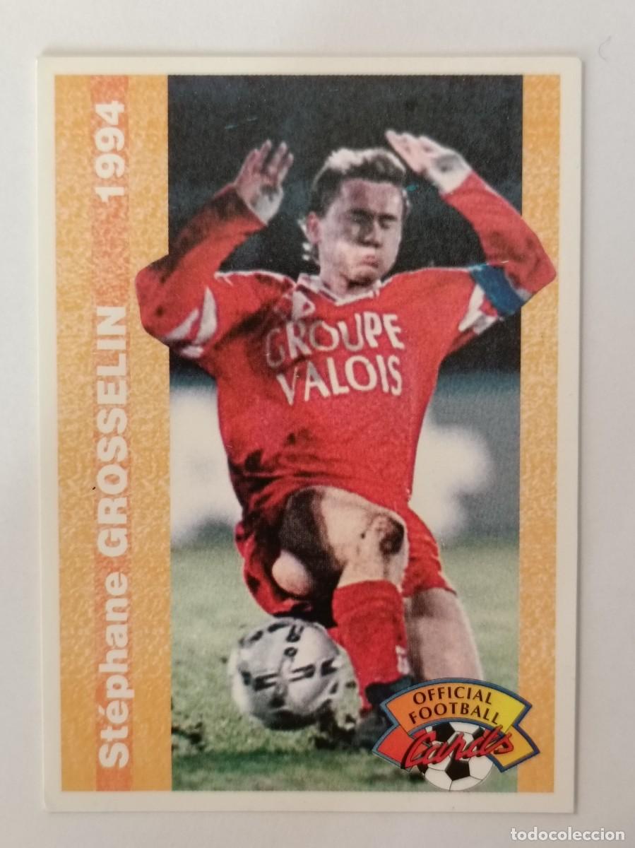 Cromos de F&uacute;tbol: #129 STEPHANE GROSSELIN (CHARLEVILLE) FOOTBALL CARD 1993/1994 PANINI
