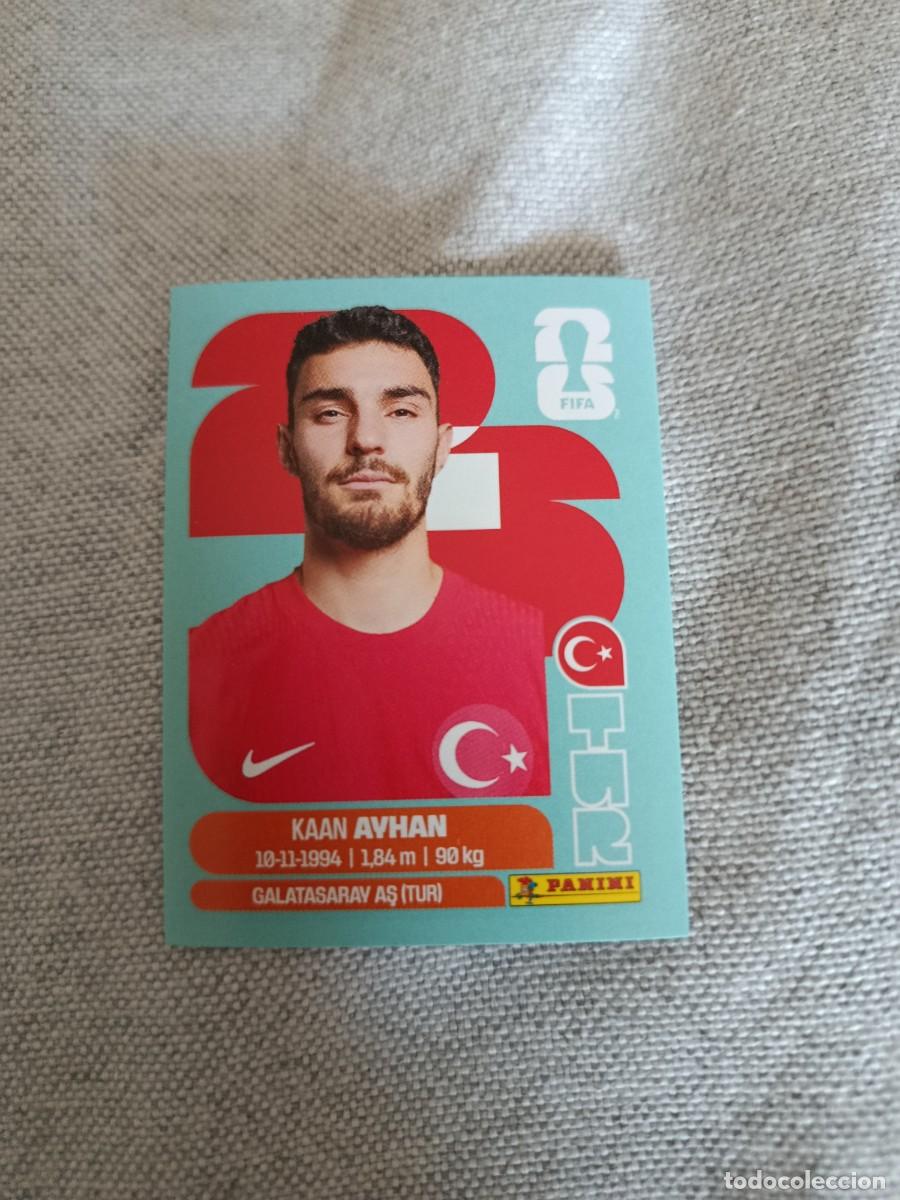 Cromos de Futebol: Panini Mundial 2026 Estados Unidos-Mexico. 9- Ayhan. Turqu&iacute;a. Nunca pegado.