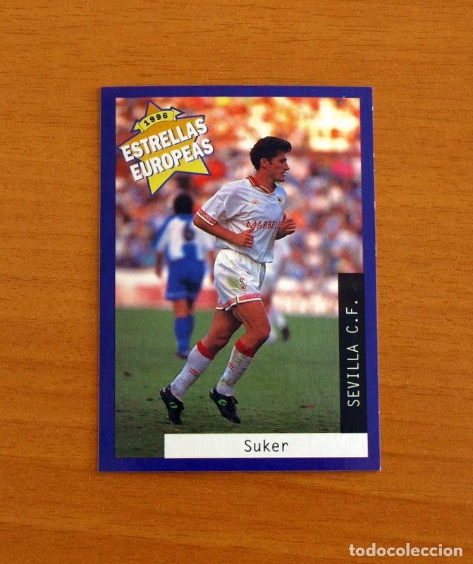 Cromos de F&uacute;tbol: Sevilla - N&ordm; 51 Davor Suker - Estrellas Europea Panini A&ntilde;o 1996