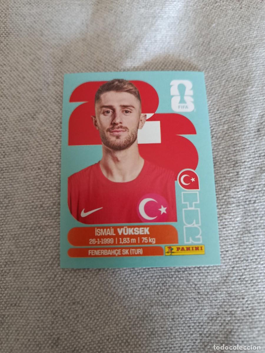 Cromos de Futebol: Panini Mundial 2026 Estados Unidos-Mexico. 10- Y&uuml;ksek. Turqu&iacute;a. Nunca pegado.