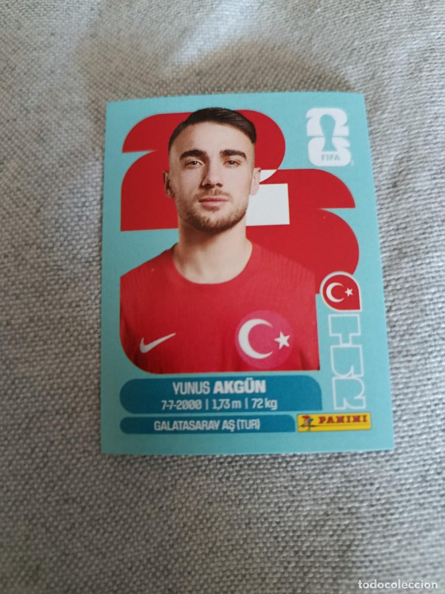 Cromos de Futebol: Panini Mundial 2026 Estados Unidos-Mexico. 16- Akg&uuml;n. Turqu&iacute;a. Nunca pegado.