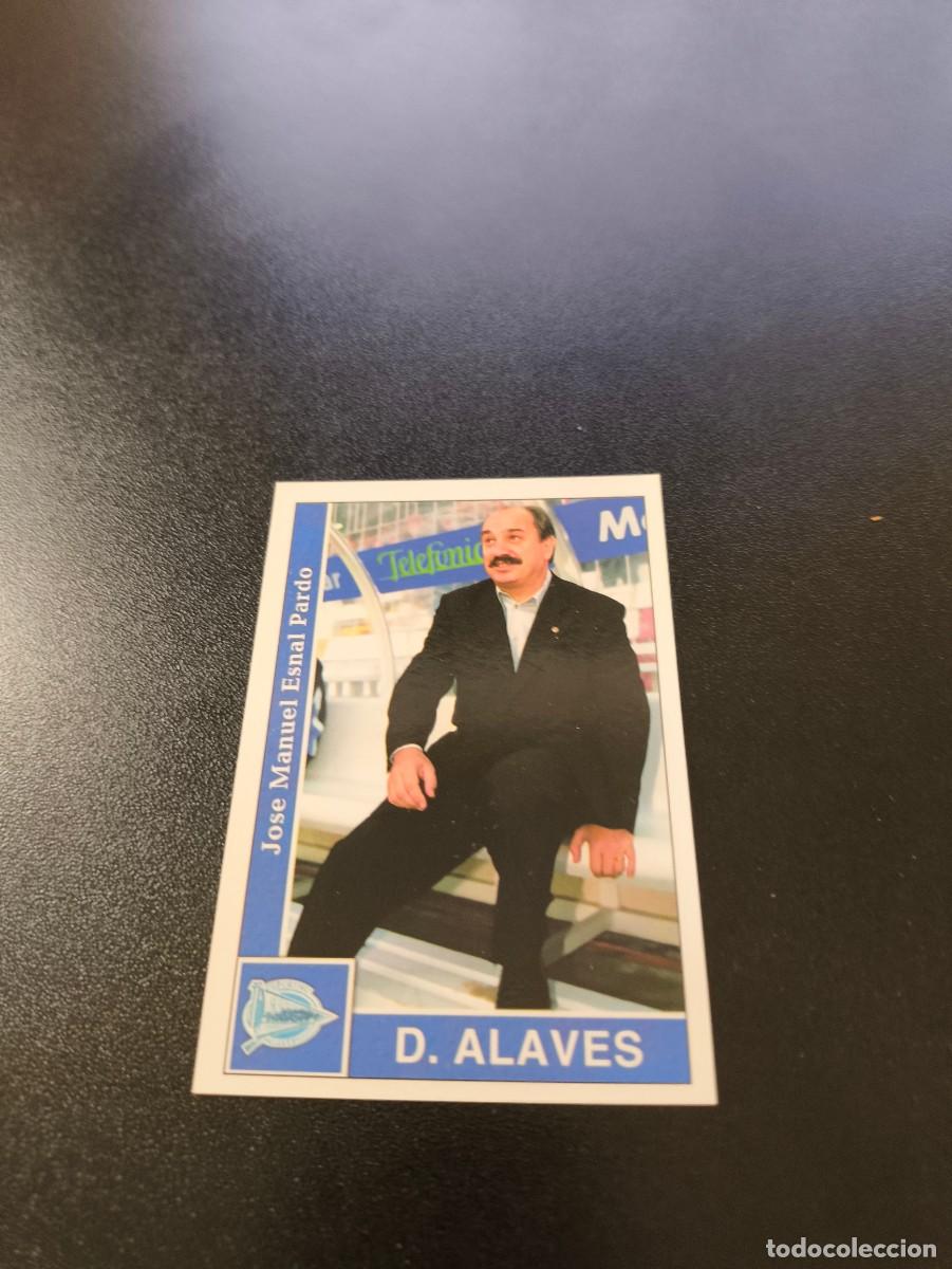 Cromos de Futebol: 191 Mane ALAVES MUNDICROMO FICHAS LIGA 2001 2002 01 02 NO PANINI ESTE