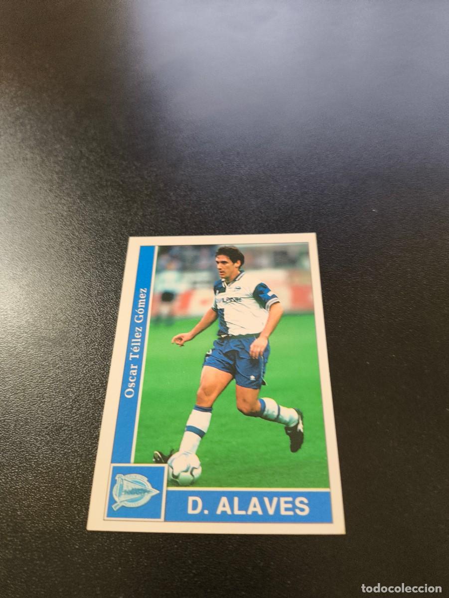 Cromos de F&uacute;tbol: 196 Tellez ALAVES MUNDICROMO FICHAS LIGA 2001 2002 01 02 NO PANINI ESTE