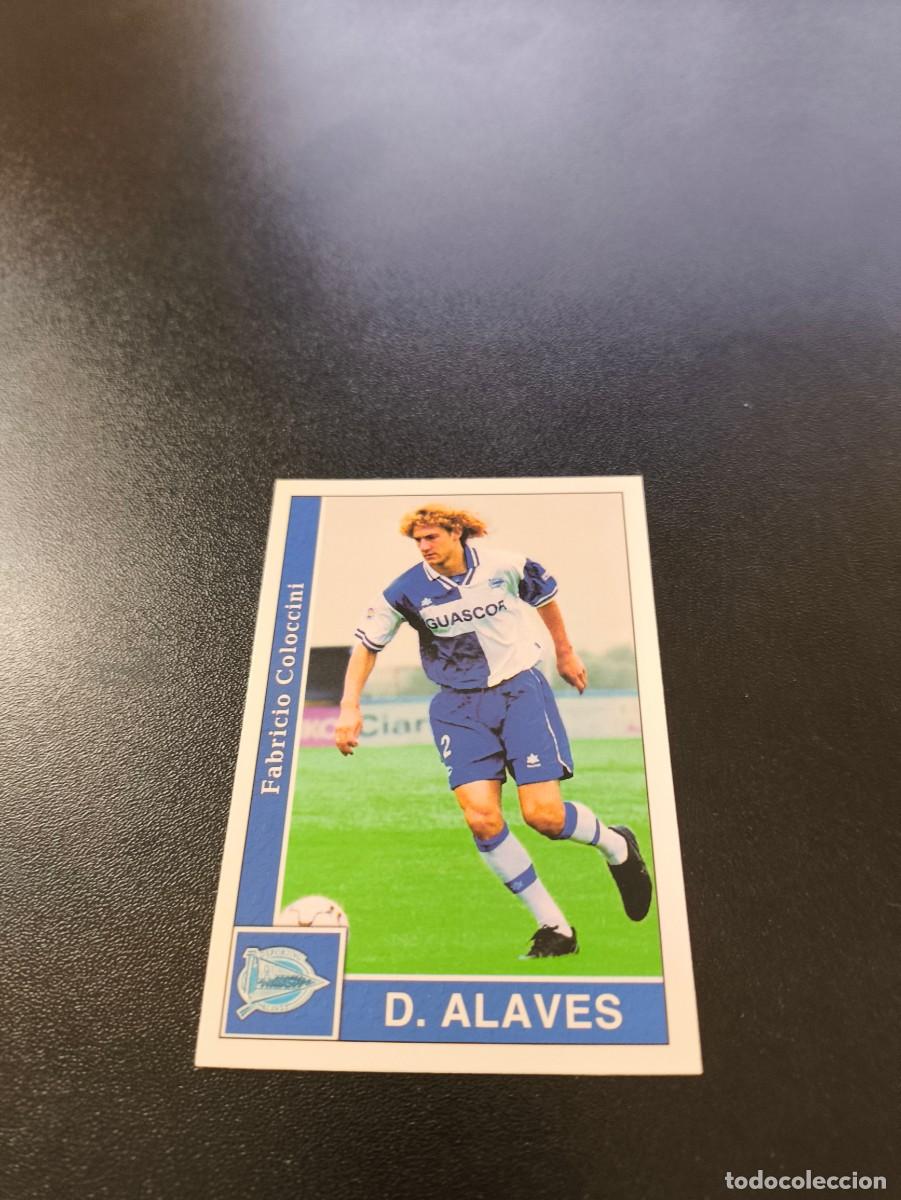 Cromos de F&uacute;tbol: 199 Coloccini ALAVES MUNDICROMO FICHAS LIGA 2001 2002 01 02 NO PANINI ESTE