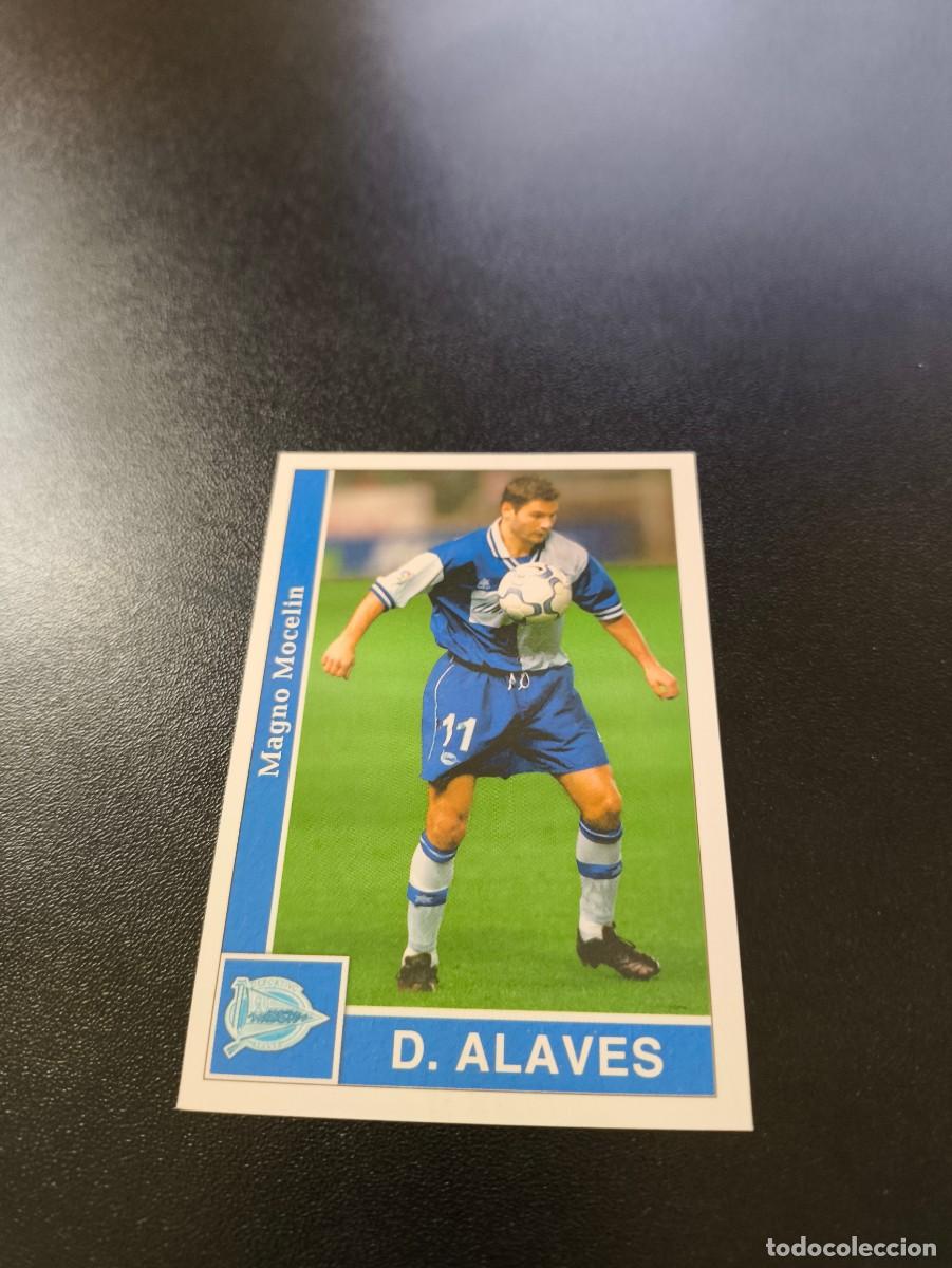 Cromos de F&uacute;tbol: 208 Magno ALAVES MUNDICROMO FICHAS LIGA 2001 2002 01 02 NO PANINI ESTE