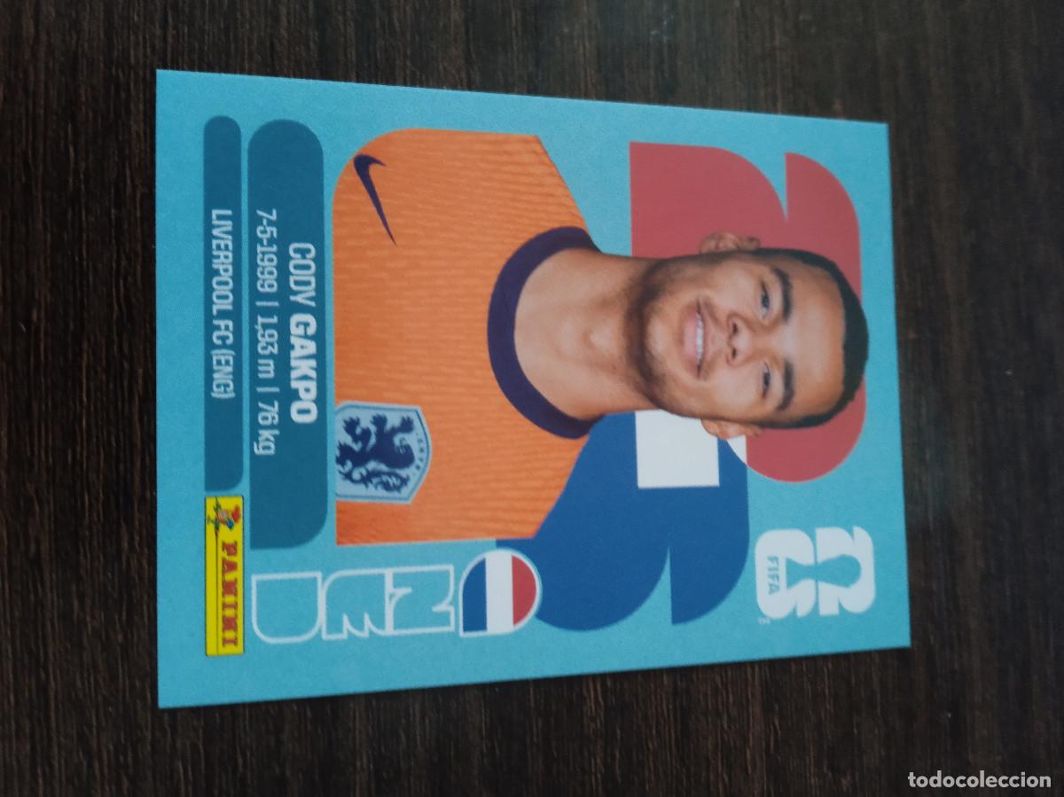 Cromos de F&uacute;tbol: Cromo Mundial Futbol 2026 Panini canada usa Mexico Paises Bajos Cody Gakpo NED 20