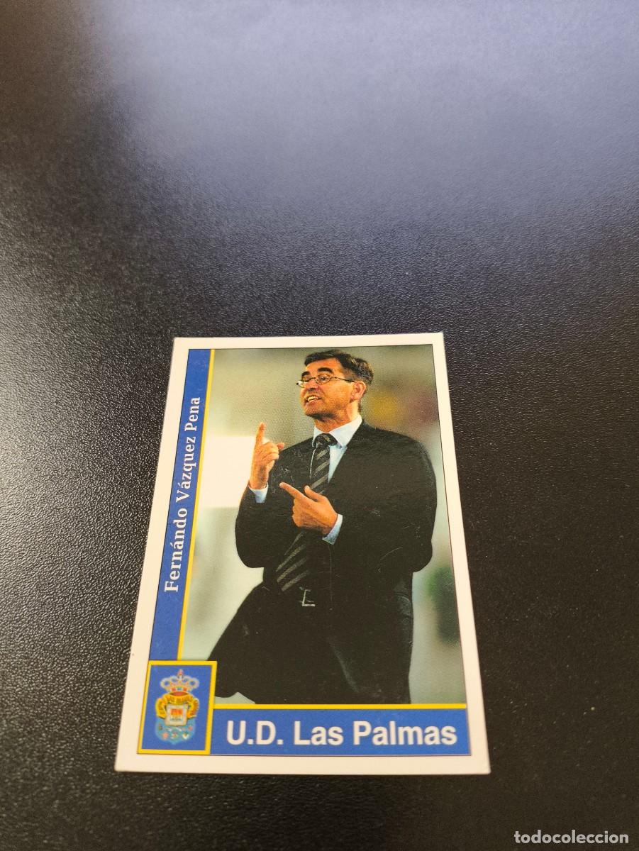 Cromos de F&uacute;tbol: 212 Fernando Vazquez LAS PALMAS MUNDICROMO FICHAS LIGA 2001 2002 01 02 NO PANINI ESTE