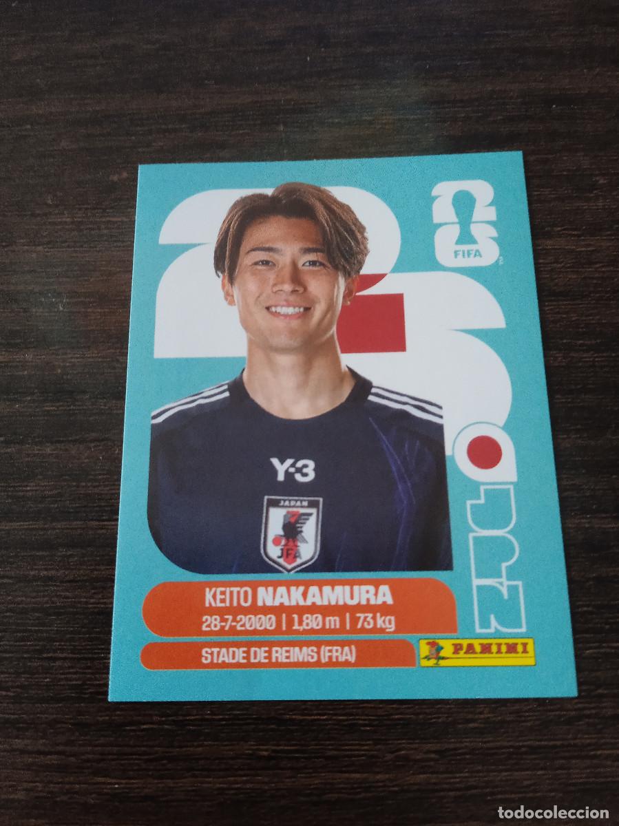 Cromos de F&uacute;tbol: Cromo Mundial Futbol 2026 Panini canada usa Mexico Japon Keito nakamura JPN 15