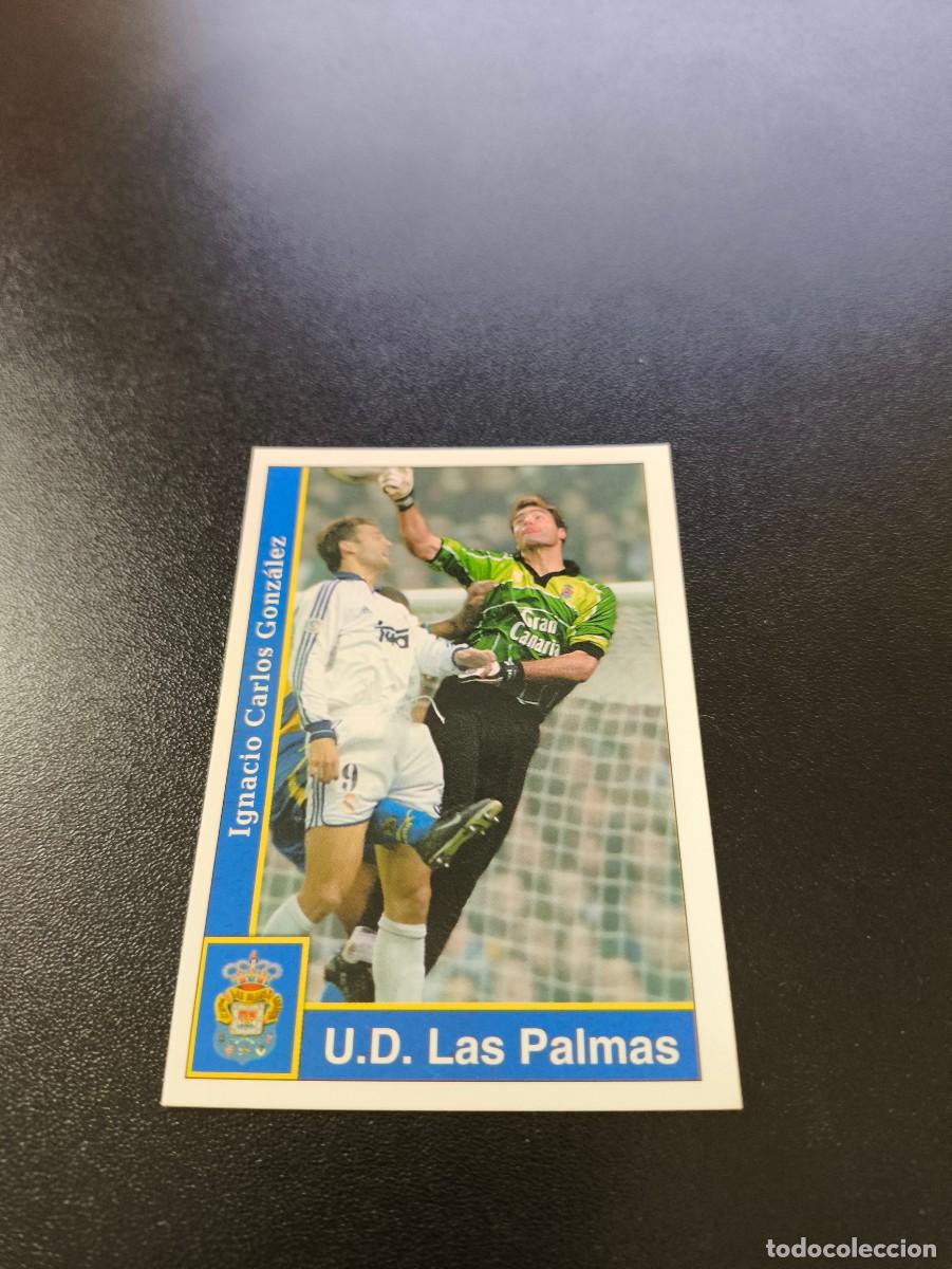 Cromos de F&uacute;tbol: 213 Nacho gonzalez VERSION FACIL LAS PALMAS MUNDICROMO FICHAS LIGA 2001 2002 01 02 NO PANINI ESTE