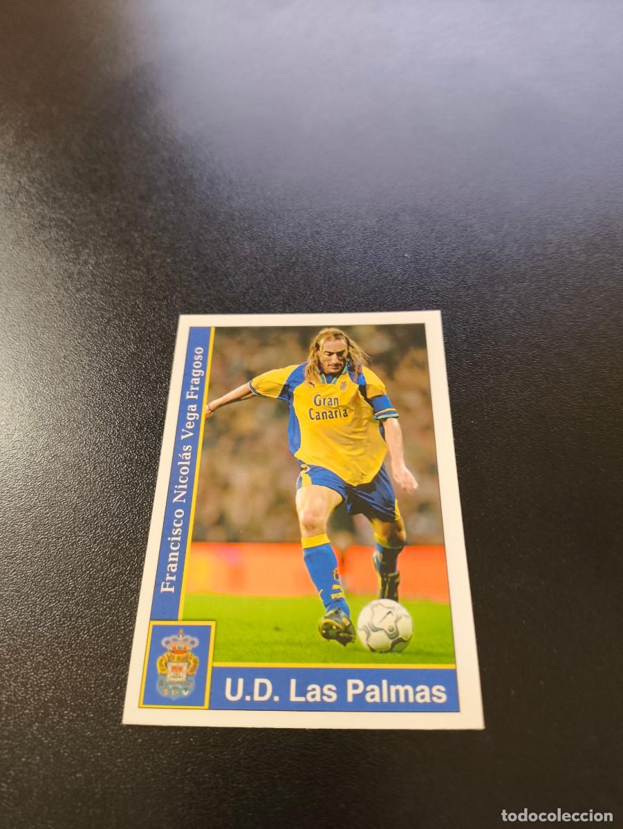 Cromos de F&uacute;tbol: 215 Paqui LAS PALMAS MUNDICROMO FICHAS LIGA 2001 2002 01 02 NO PANINI ESTE