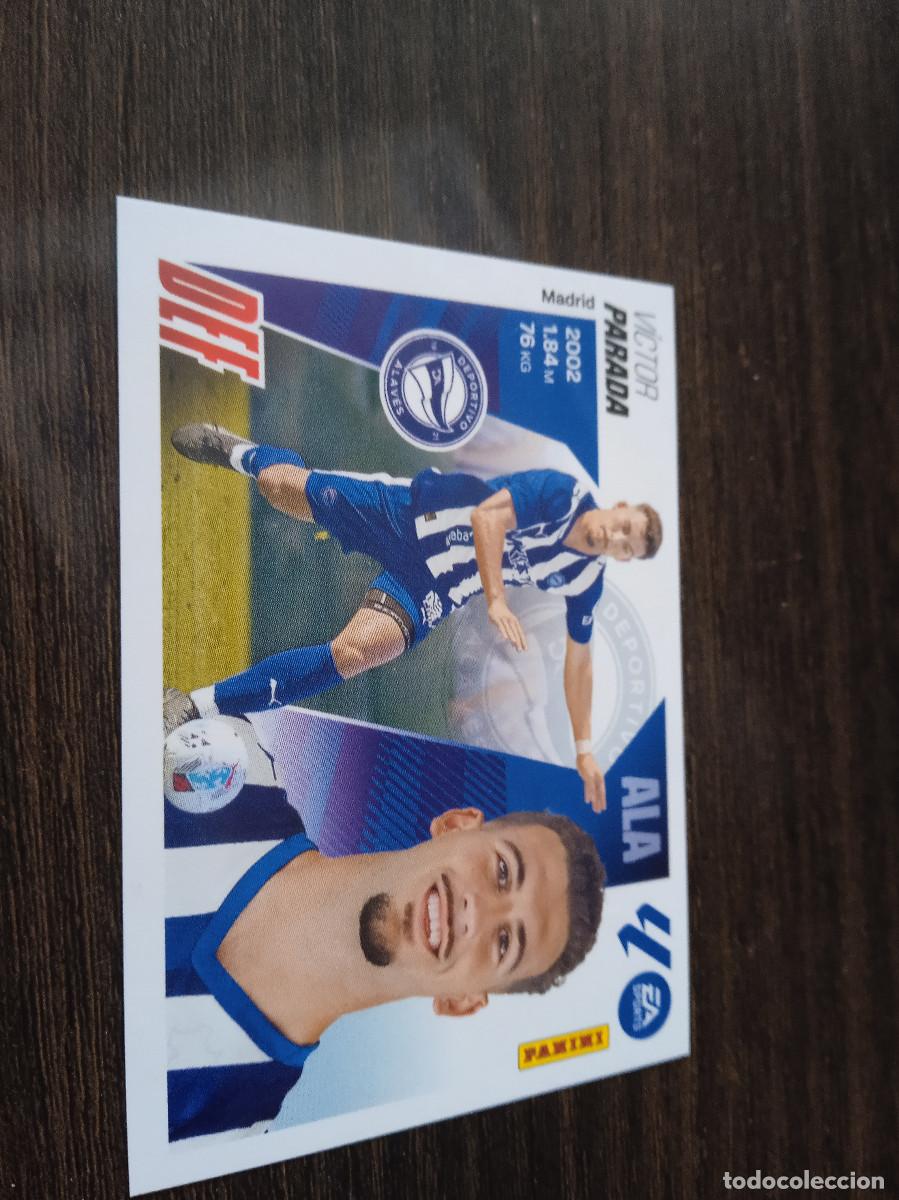 Cromos de F&uacute;tbol: Como Panini Liga Este 2025/2026 25/26 Alaves Victor Parada 8 Bis Coloca