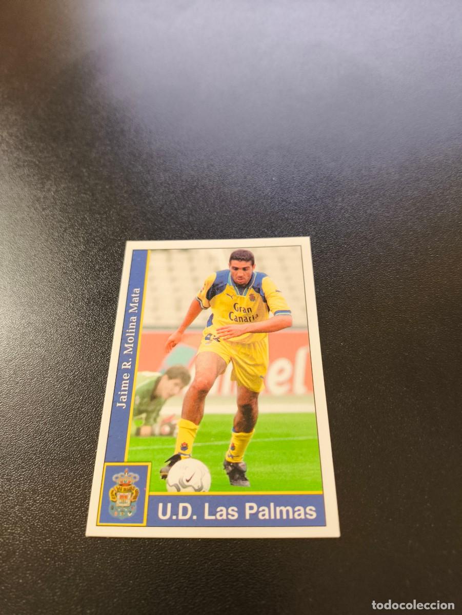 Cromos de F&uacute;tbol: 219 JAIME MOLINA CORREGIDO LAS PALMAS MUNDICROMO FICHAS LIGA 2001 2002 01 02 NO PANINI ESTE