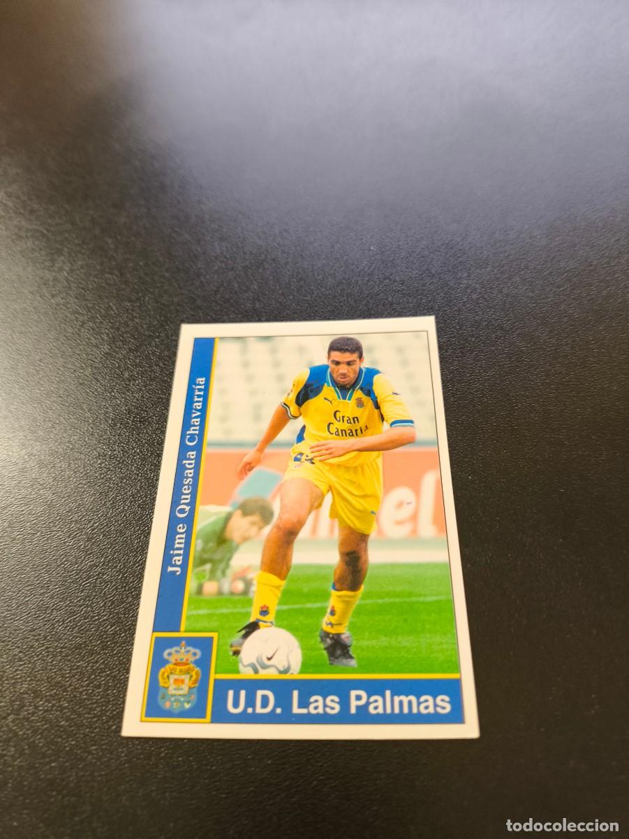 Cromos de F&uacute;tbol: 219 JAIME MOLINA ERROR LAS PALMAS MUNDICROMO FICHAS LIGA 2001 2002 01 02 NO PANINI ESTE