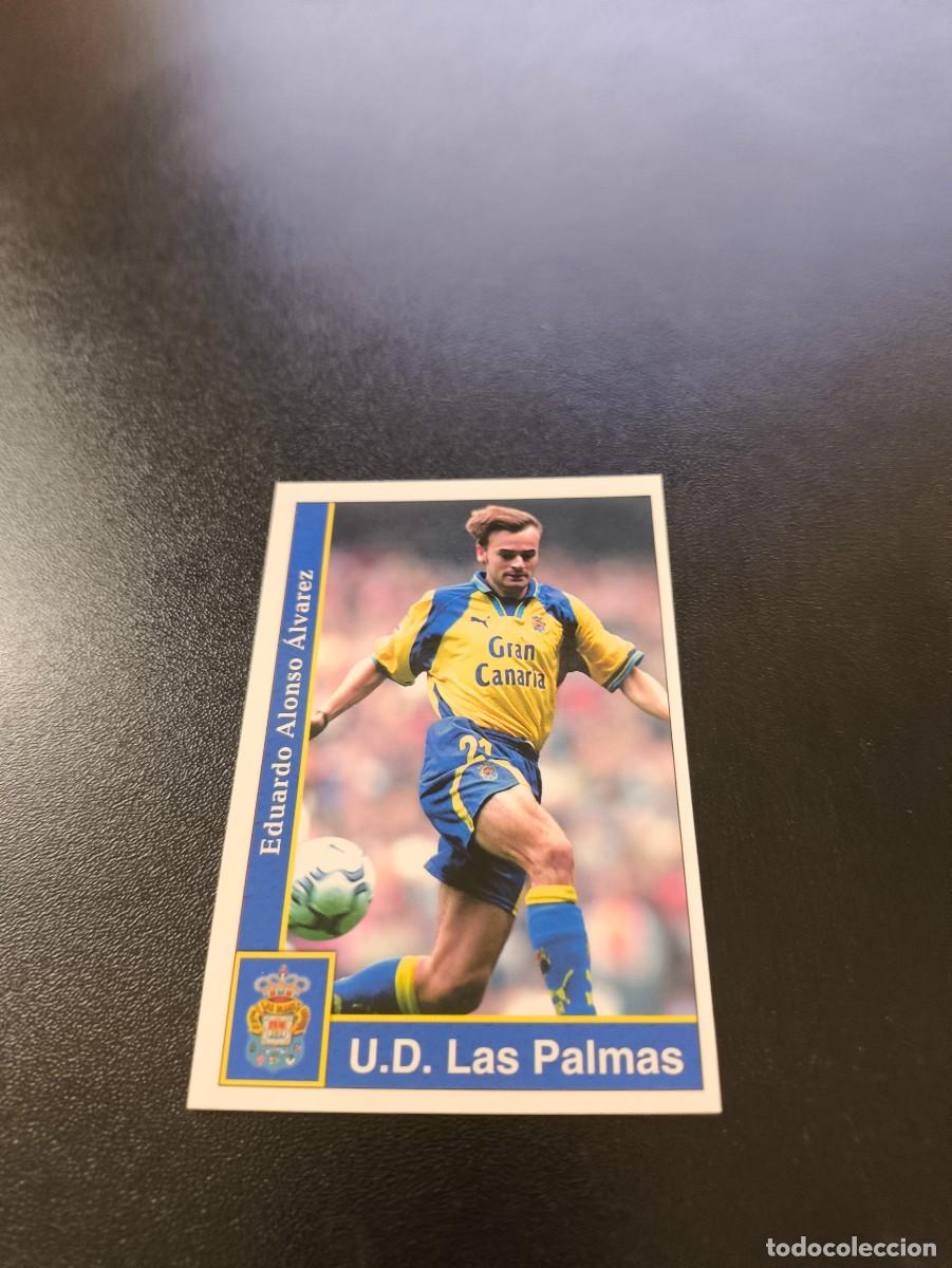 Cromos de F&uacute;tbol: 221 Edu Alonso LAS PALMAS MUNDICROMO FICHAS LIGA 2001 2002 01 02 NO PANINI ESTE