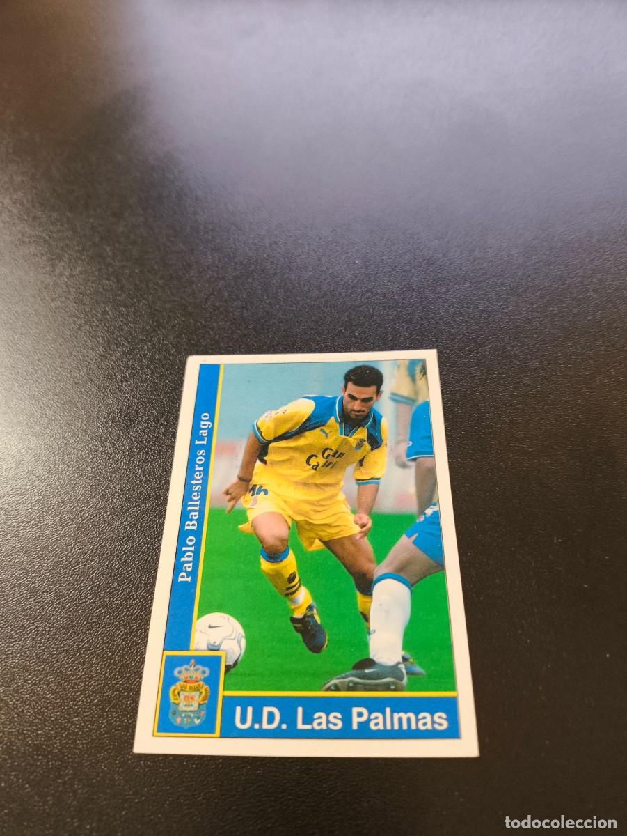 Cromos de F&uacute;tbol: 222 Pablo Lago LAS PALMAS MUNDICROMO FICHAS LIGA 2001 2002 01 02 NO PANINI ESTE