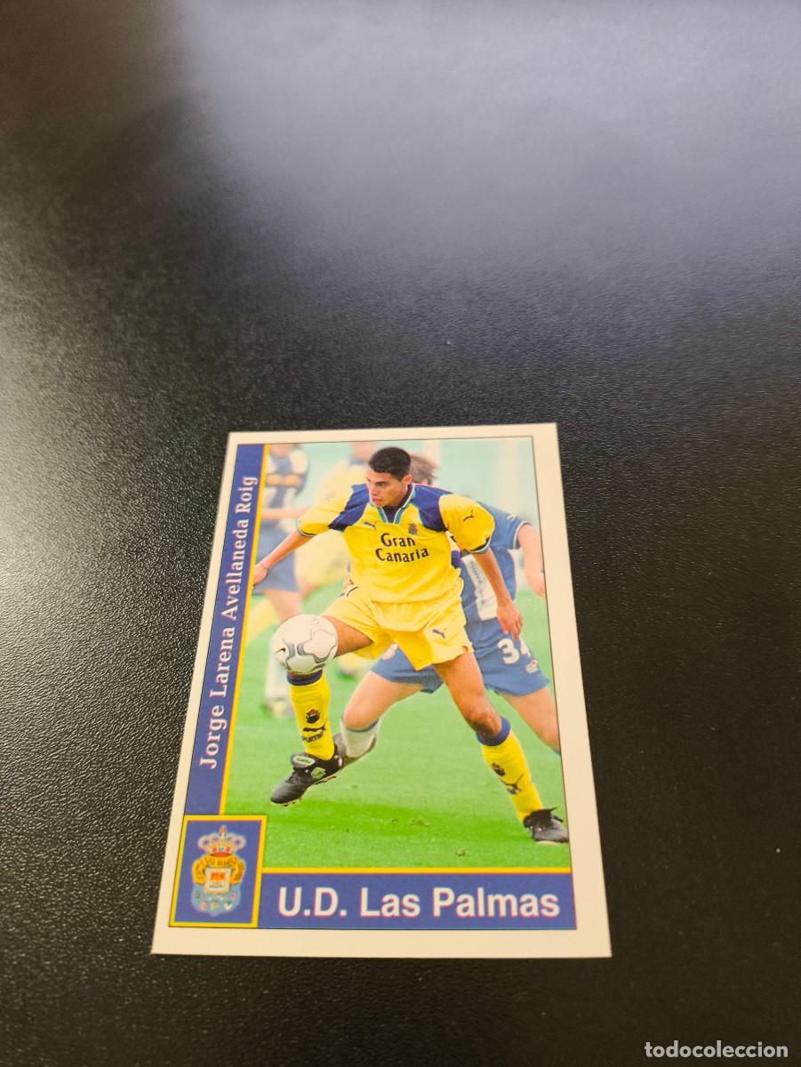 Cromos de F&uacute;tbol: 226 Jorge LAS PALMAS MUNDICROMO FICHAS LIGA 2001 2002 01 02 NO PANINI ESTE