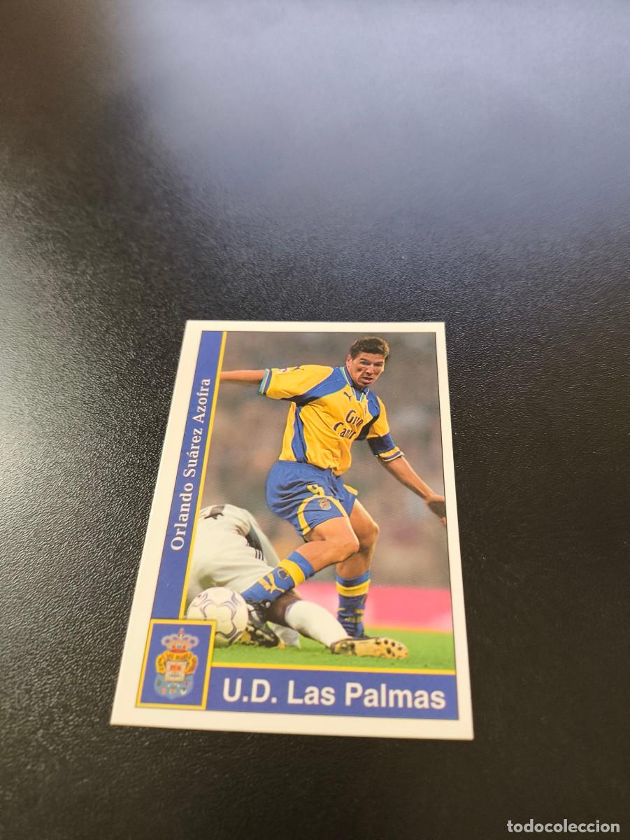 Cromos de F&uacute;tbol: 229 Orlando LAS PALMAS MUNDICROMO FICHAS LIGA 2001 2002 01 02 NO PANINI ESTE