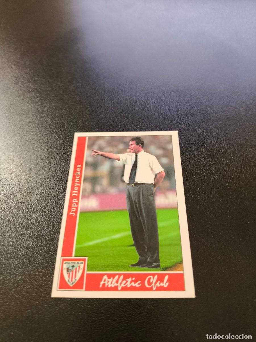 Cromos de F&uacute;tbol: 233 Heynckes ATHLETIC DE BILBAO MUNDICROMO FICHAS LIGA 2001 2002 01 02 NO PANINI ESTE