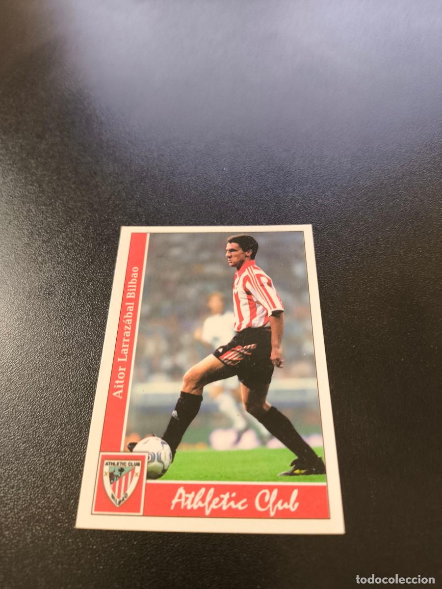 Cromos de F&uacute;tbol: 240 Larrazabal ATHLETIC DE BILBAO MUNDICROMO FICHAS LIGA 2001 2002 01 02 NO PANINI ESTE