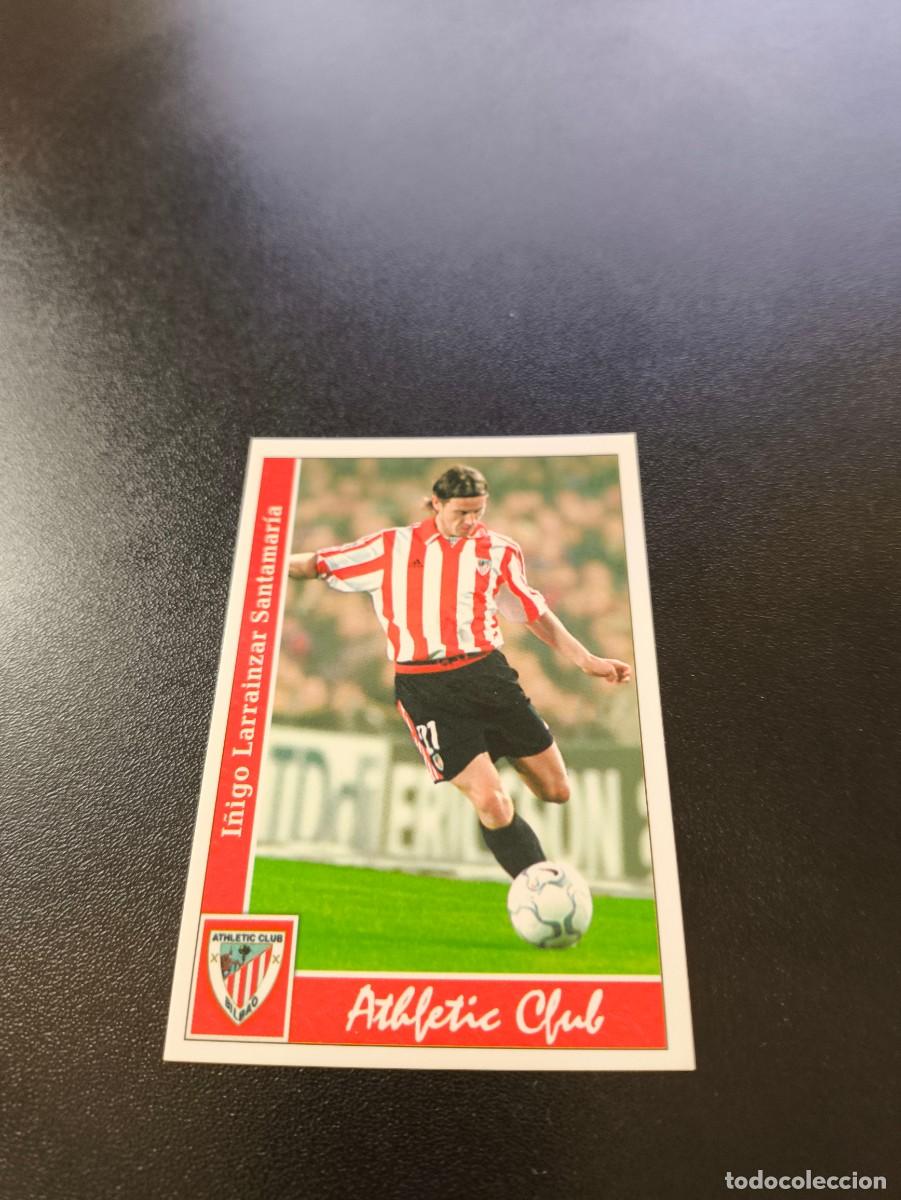 Cromos de F&uacute;tbol: 241 Larrainzar ATHLETIC DE BILBAO MUNDICROMO FICHAS LIGA 2001 2002 01 02 NO PANINI ESTE