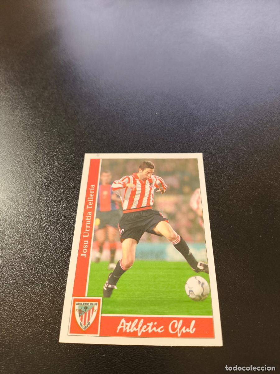 Cromos de F&uacute;tbol: 242 Urrutia ATHLETIC DE BILBAO MUNDICROMO FICHAS LIGA 2001 2002 01 02 NO PANINI ESTE