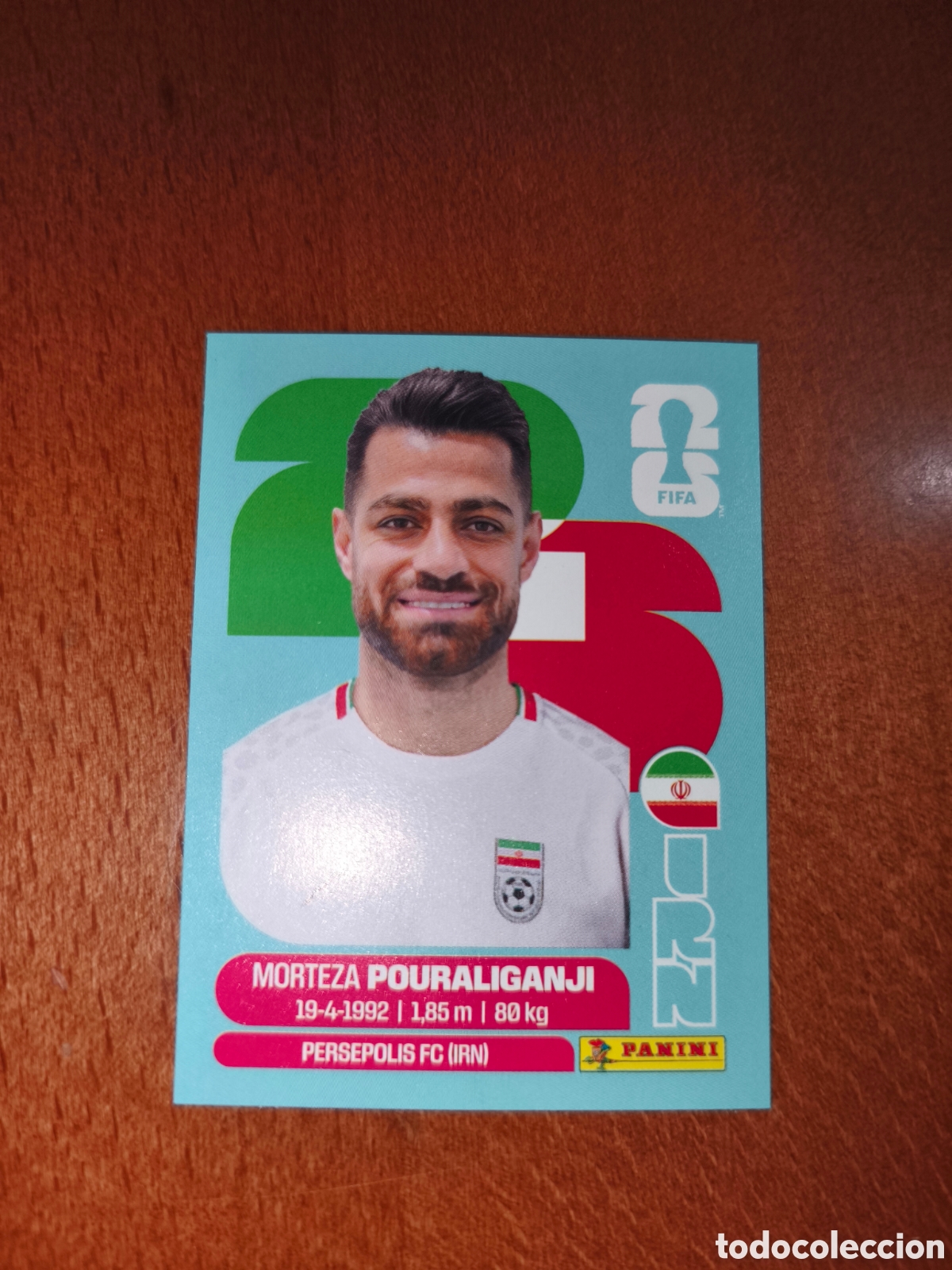 Cromos de F&uacute;tbol: IRN3 Morteza Pouraliganji IRN 3 Fifa World Cup 2026 Ir&aacute;n