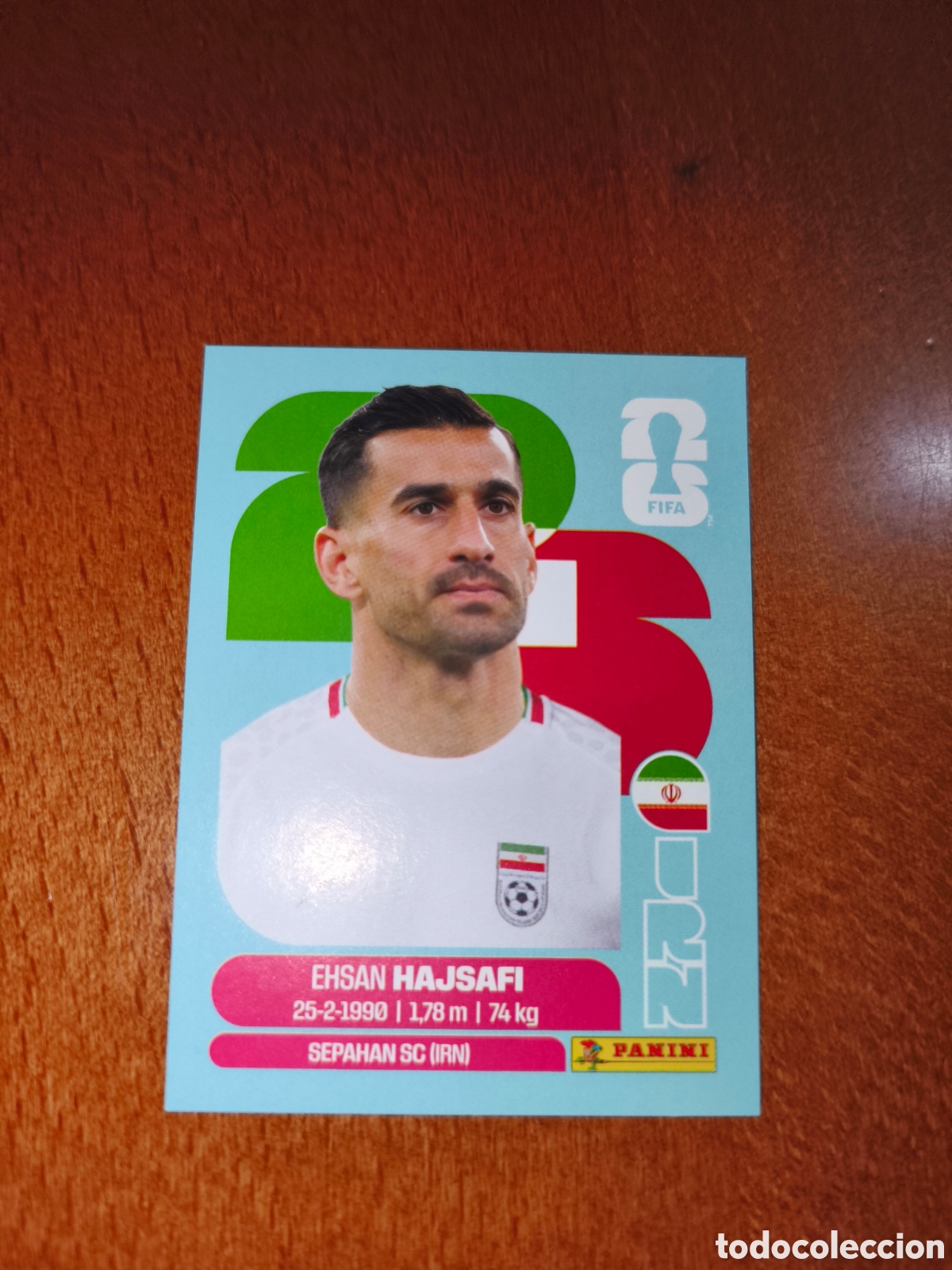 Cromos de F&uacute;tbol: IRN4 Ehsan Hajsafi IRN 4 Fifa World Cup 2026 Ir&aacute;n