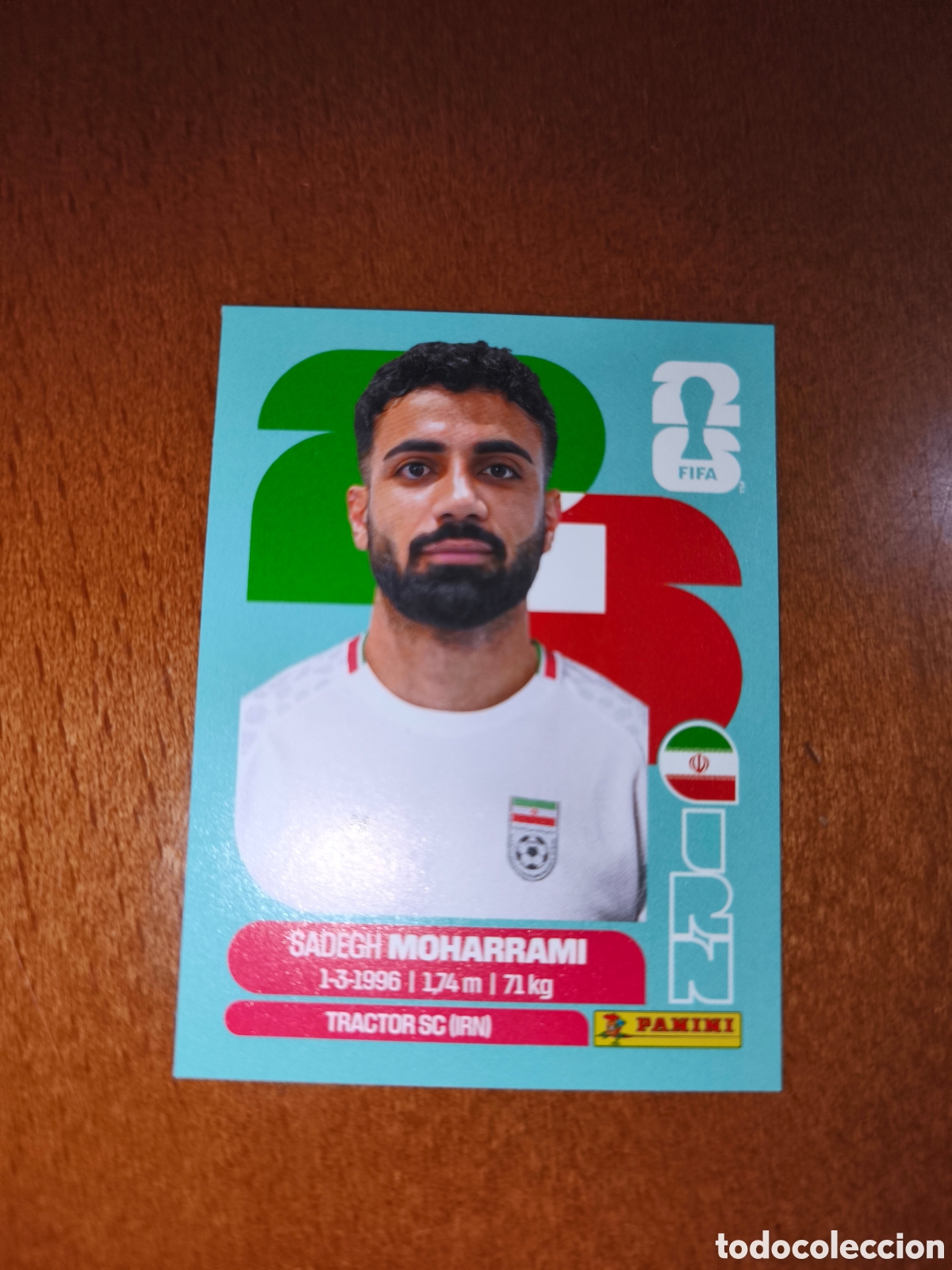 Cromos de F&uacute;tbol: IRN9 Sadegh Moharrami IRN 9 Fifa World Cup 2026 Ir&aacute;n