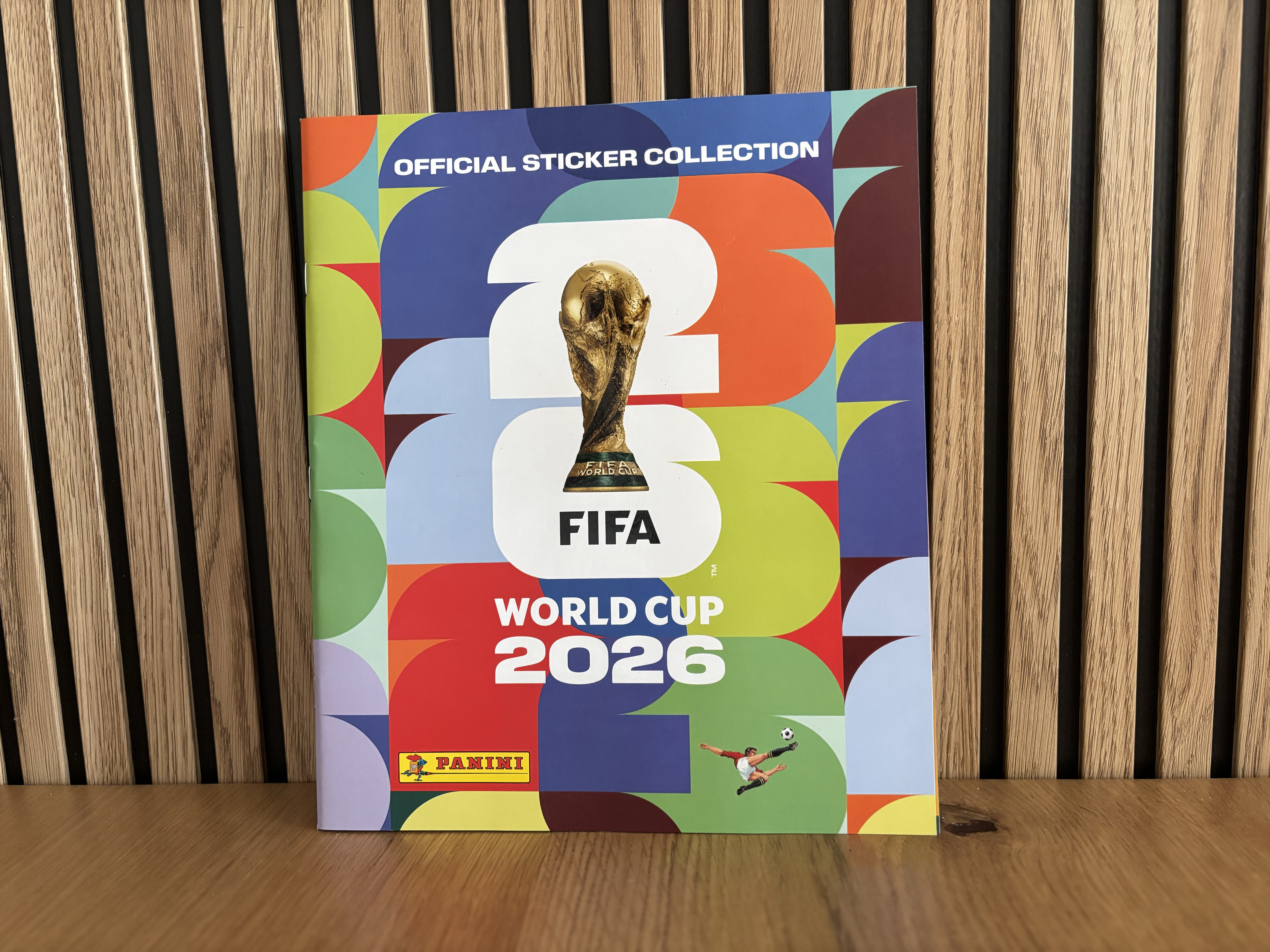 Cromos de F&uacute;tbol: &Aacute;lbum Oficial Panini Mundial FIFA 2026 Vac&iacute;o