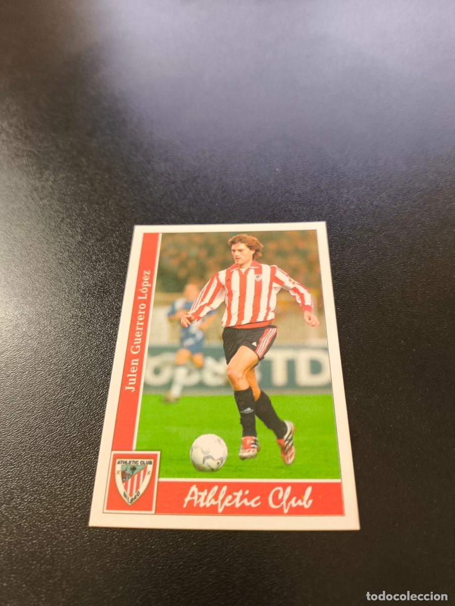 Cromos de F&uacute;tbol: 249 Julen Guerrero ATHLETIC DE BILBAO MUNDICROMO FICHAS LIGA 2001 2002 01 02 NO PANINI ESTE