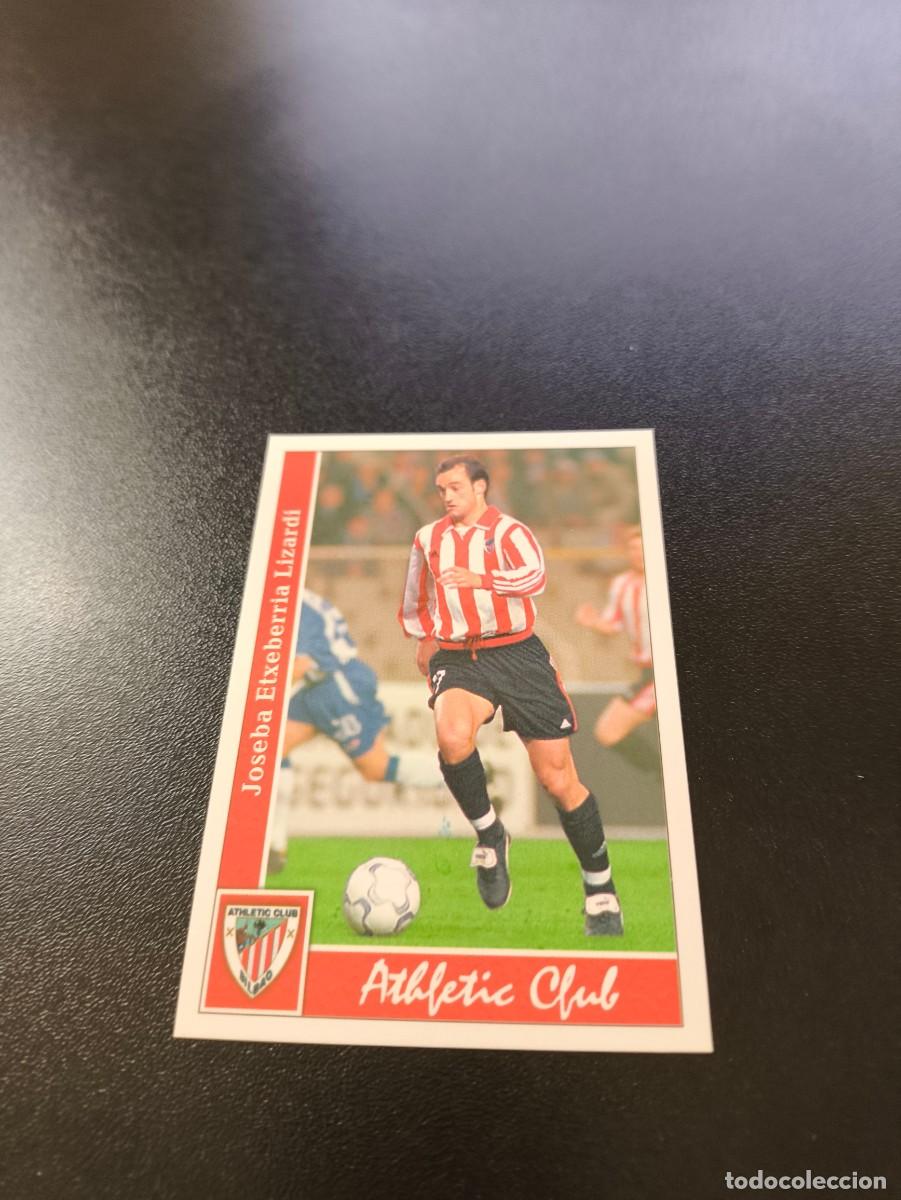 Cromos de F&uacute;tbol: 251 Etxeberria ATHLETIC DE BILBAO MUNDICROMO FICHAS LIGA 2001 2002 01 02 NO PANINI ESTE