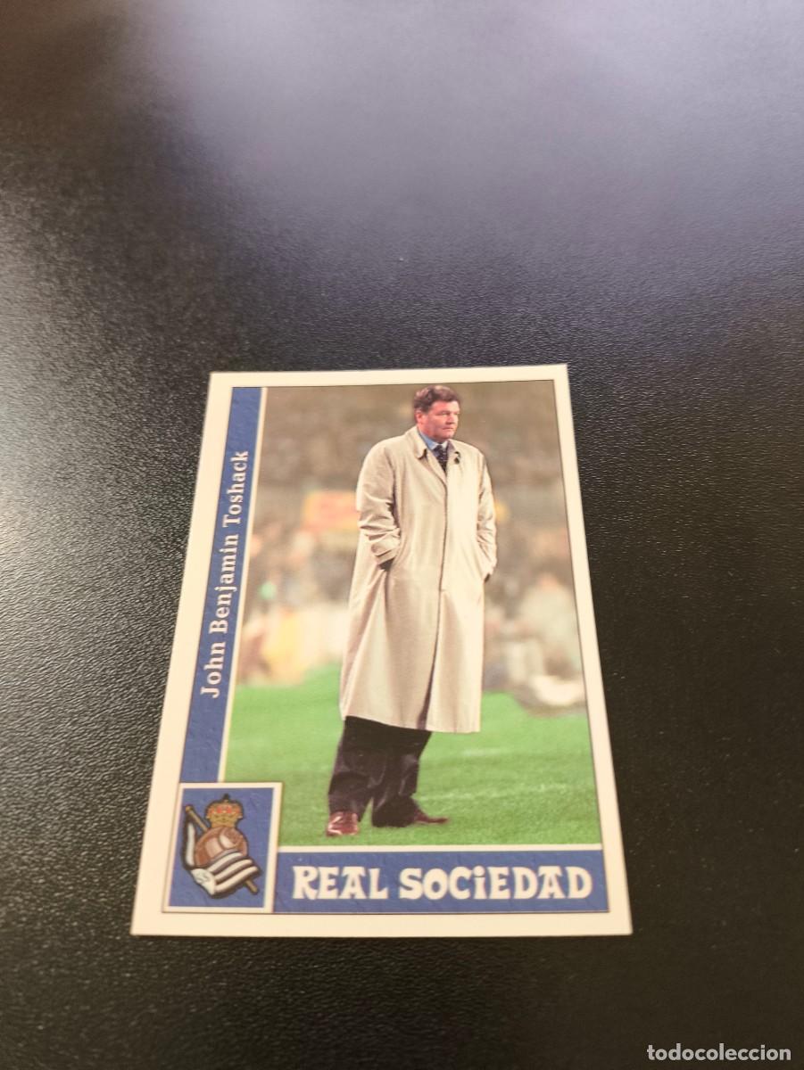 Cromos de F&uacute;tbol: 254 Toshack REAL SOCIEDAD MUNDICROMO FICHAS LIGA 2001 2002 01 02 NO PANINI ESTE