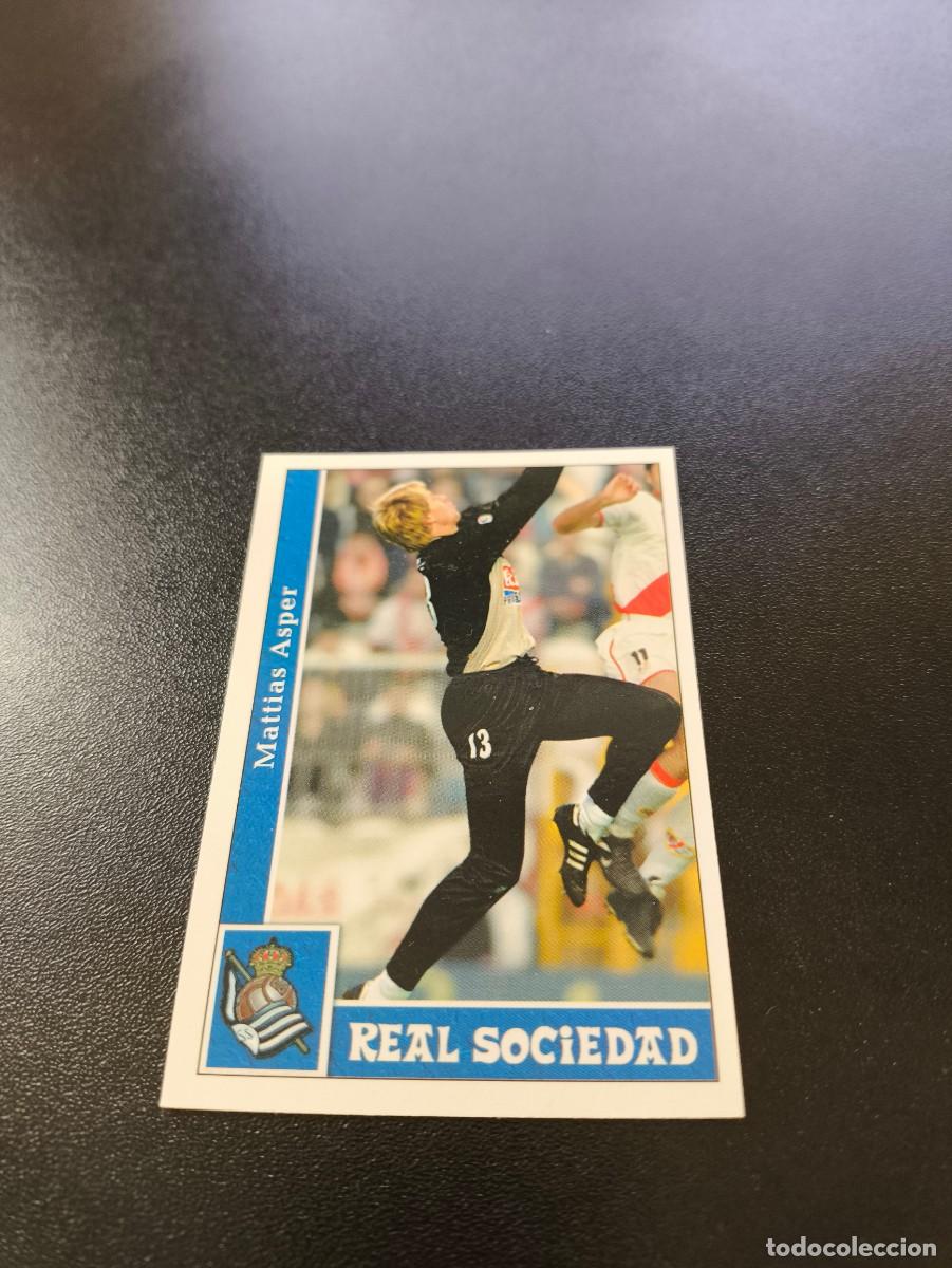 Cromos de F&uacute;tbol: 256 Asper REAL SOCIEDAD MUNDICROMO FICHAS LIGA 2001 2002 01 02 NO PANINI ESTE