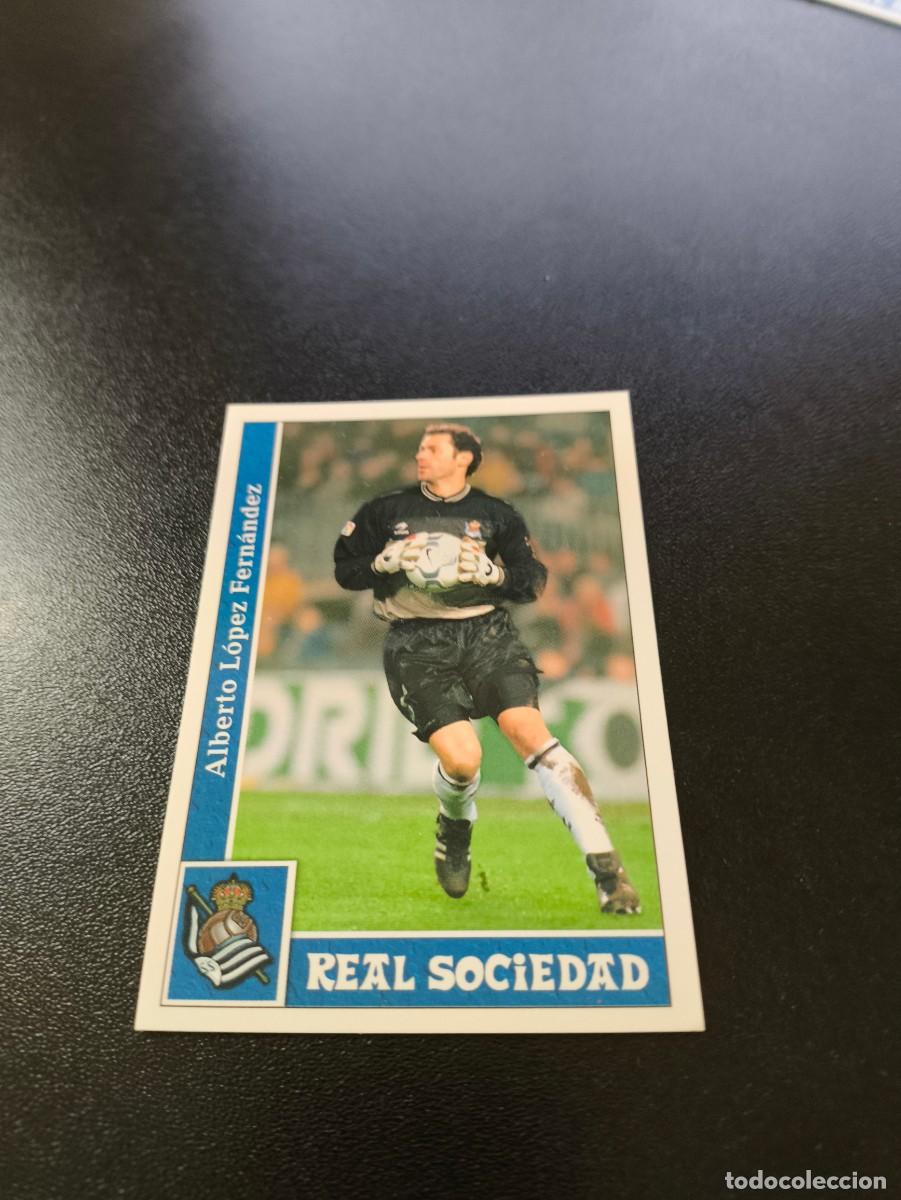 Cromos de F&uacute;tbol: 255 Alberto REAL SOCIEDAD MUNDICROMO FICHAS LIGA 2001 2002 01 02 NO PANINI ESTE