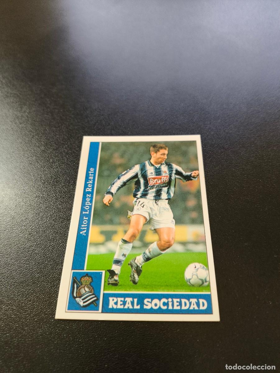 Cromos de F&uacute;tbol: 257 Lopez Rekarte REAL SOCIEDAD MUNDICROMO FICHAS LIGA 2001 2002 01 02 NO PANINI ESTE