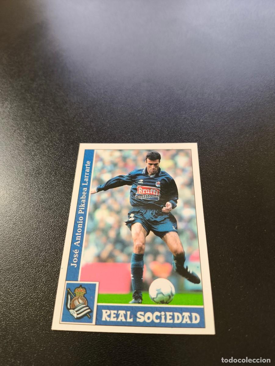 Cromos de F&uacute;tbol: 259 Pikabea REAL SOCIEDAD MUNDICROMO FICHAS LIGA 2001 2002 01 02 NO PANINI ESTE