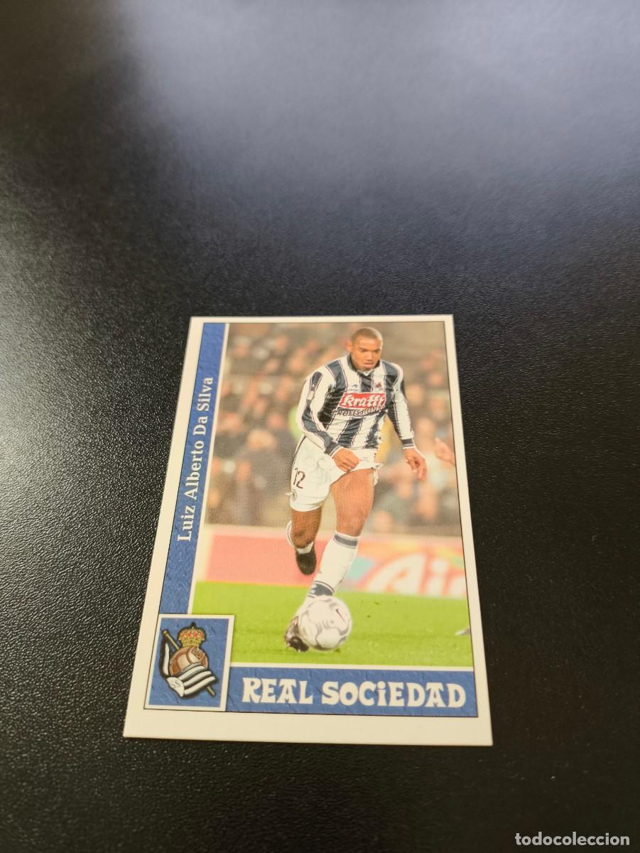 Cromos de F&uacute;tbol: 260 Luiz alberto REAL SOCIEDAD MUNDICROMO FICHAS LIGA 2001 2002 01 02 NO PANINI ESTE