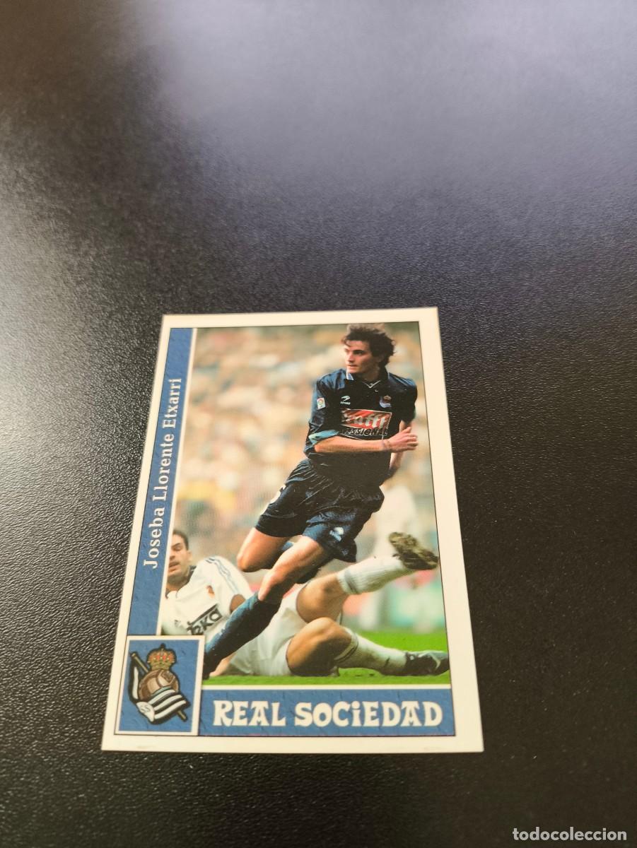 Cromos de F&uacute;tbol: 269 Llorente REAL SOCIEDAD MUNDICROMO FICHAS LIGA 2001 2002 01 02 NO PANINI ESTE