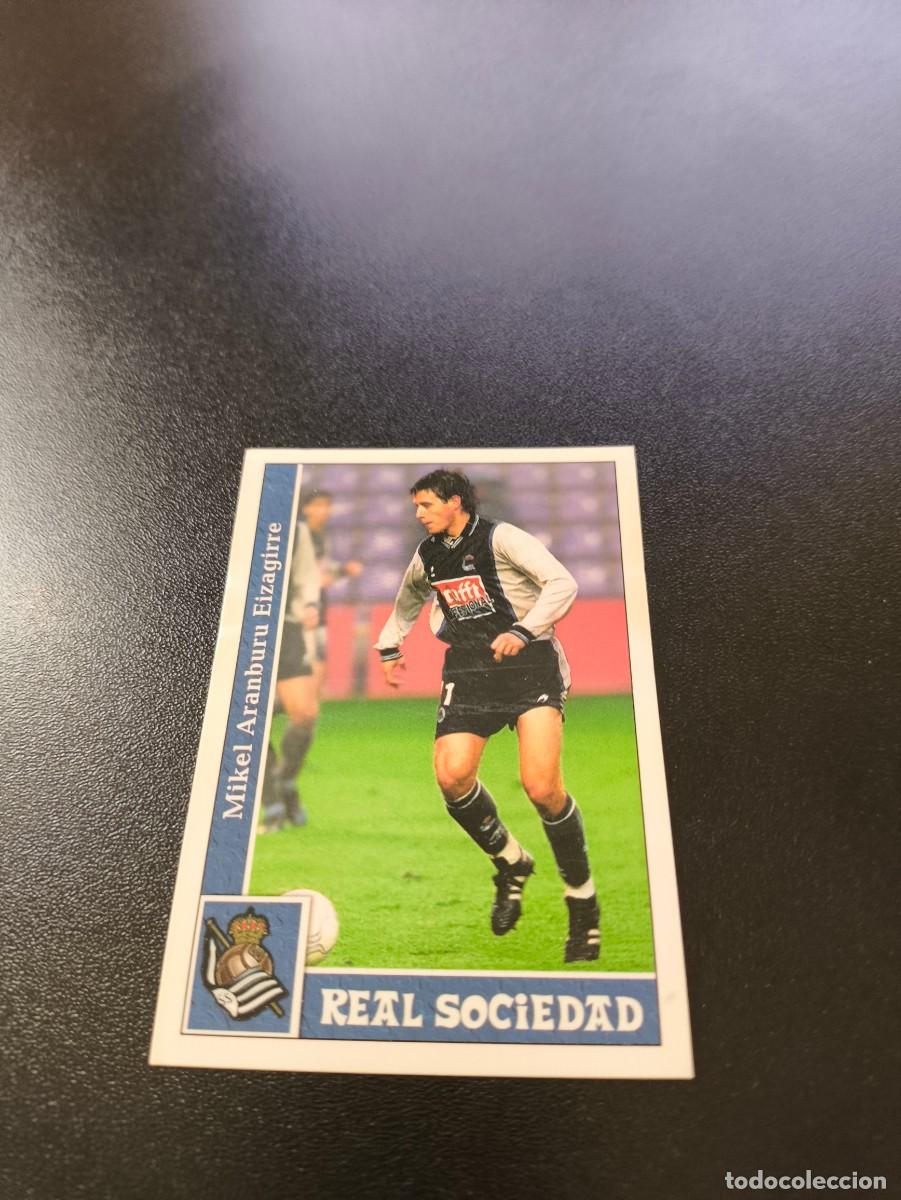 Cromos de F&uacute;tbol: 270 Aramburu REAL SOCIEDAD MUNDICROMO FICHAS LIGA 2001 2002 01 02 NO PANINI ESTE