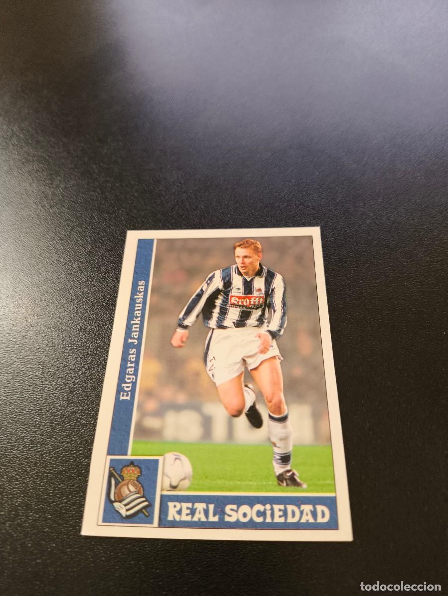 Cromos de F&uacute;tbol: 271 Jankauskas REAL SOCIEDAD MUNDICROMO FICHAS LIGA 2001 2002 01 02 NO PANINI ESTE