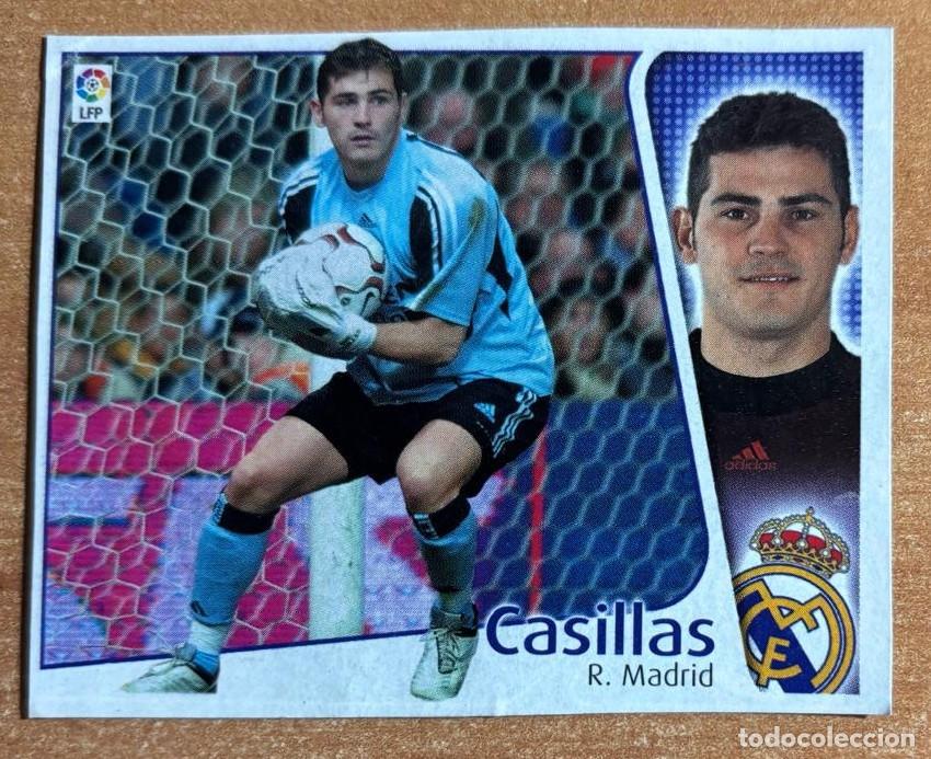 Cromos de F&uacute;tbol: EDICIONES ESTE 2004-2005 04 05 CASILLAS (REAL MADRID) RECORTADO LEER