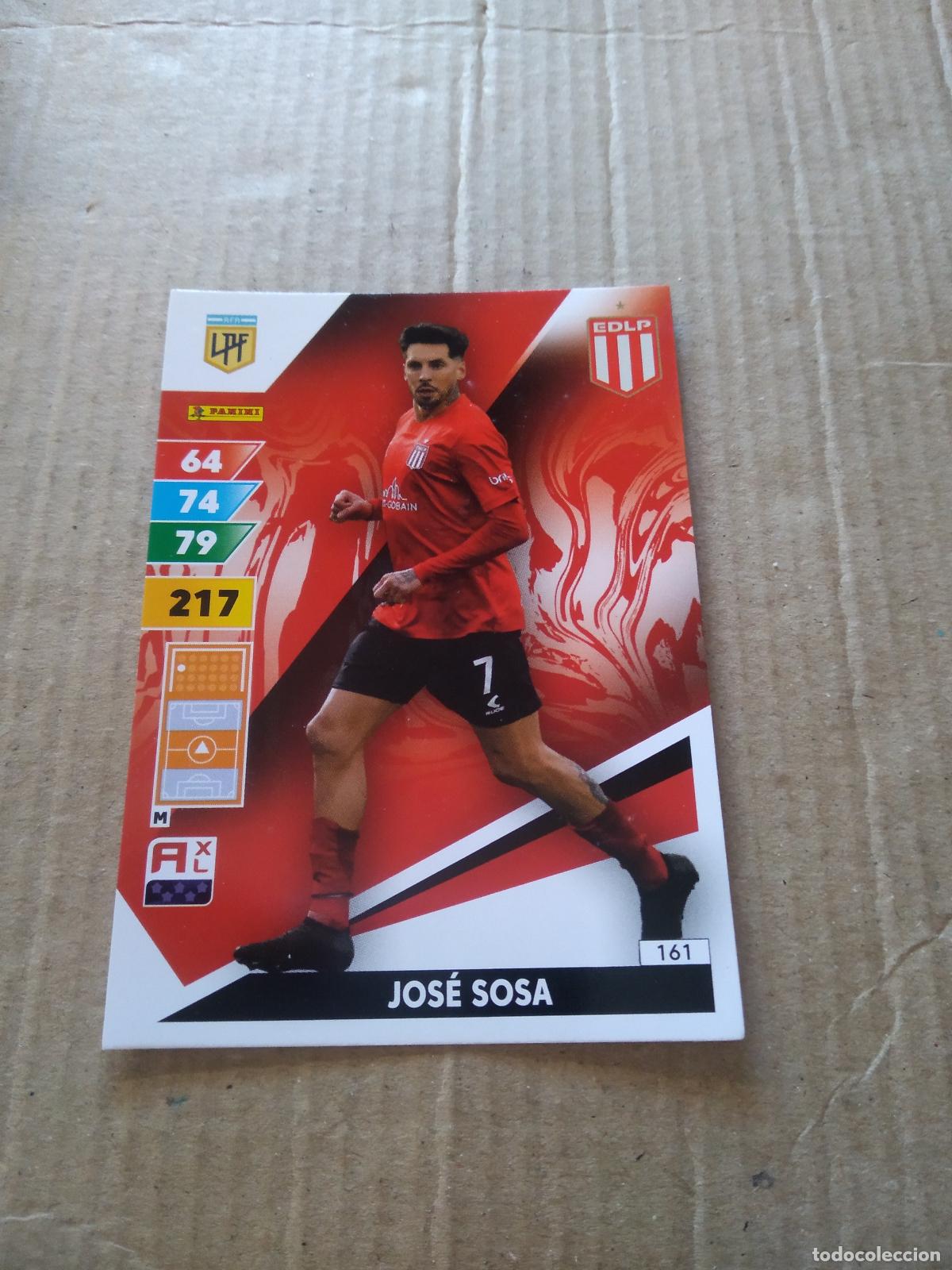 Cromos de F&uacute;tbol: 161 JOSE SOSA ESTUDIANTES CROMO FUTBOL PANINI ARGENTINO 2025 LIGA ARGENTINA ADRENALYN