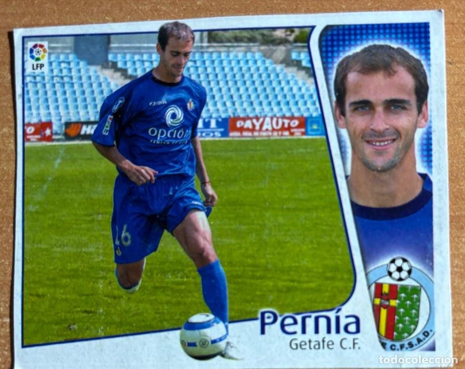 Cromos de F&uacute;tbol: EDICIONES ESTE 2004-2005 04 05 PERNIA (GETAFE) DIF&Iacute;CIL RECORTADO LEER
