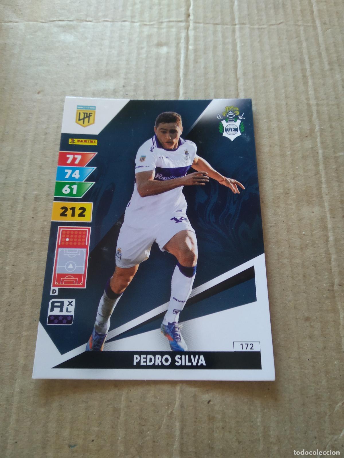 Cromos de F&uacute;tbol: 172 PEDRO SILVA gimnasia CROMO FUTBOL PANINI ARGENTINO 2025 LIGA ARGENTINA ADRENALYN