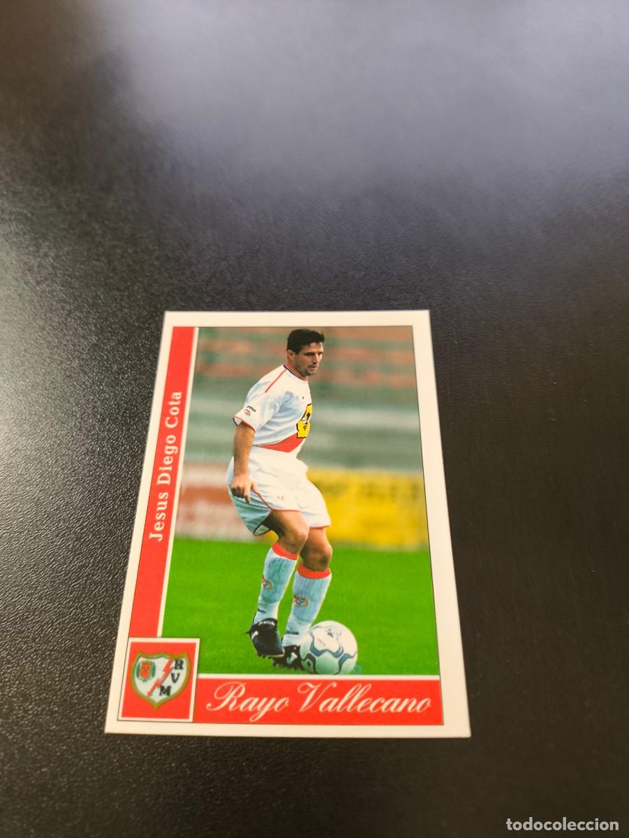 Cromos de F&uacute;tbol: 278 Cota RAYO VALLECANO MUNDICROMO FICHAS LIGA 2001 2002 01 02 NO PANINI ESTE