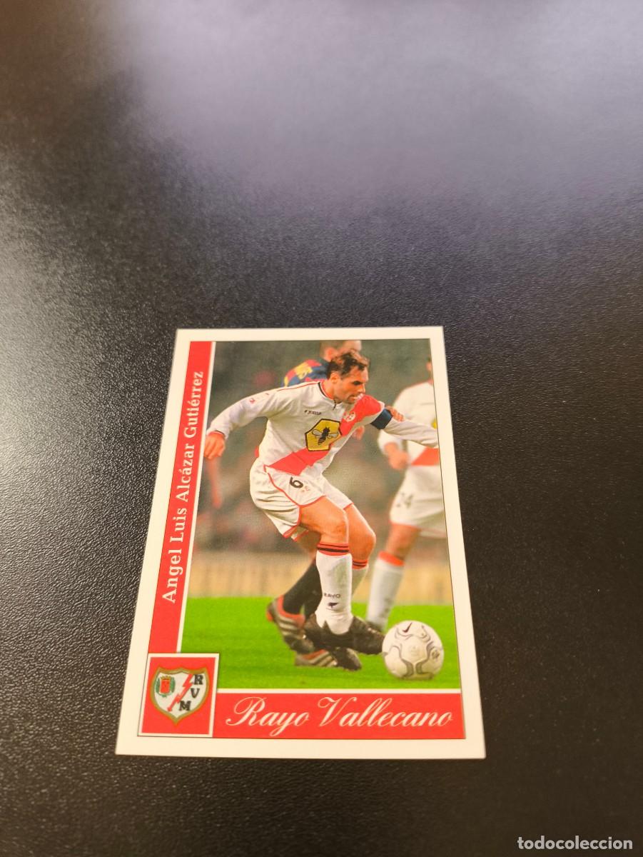 Cromos de F&uacute;tbol: 279 Alcazar RAYO VALLECANO MUNDICROMO FICHAS LIGA 2001 2002 01 02 NO PANINI ESTE