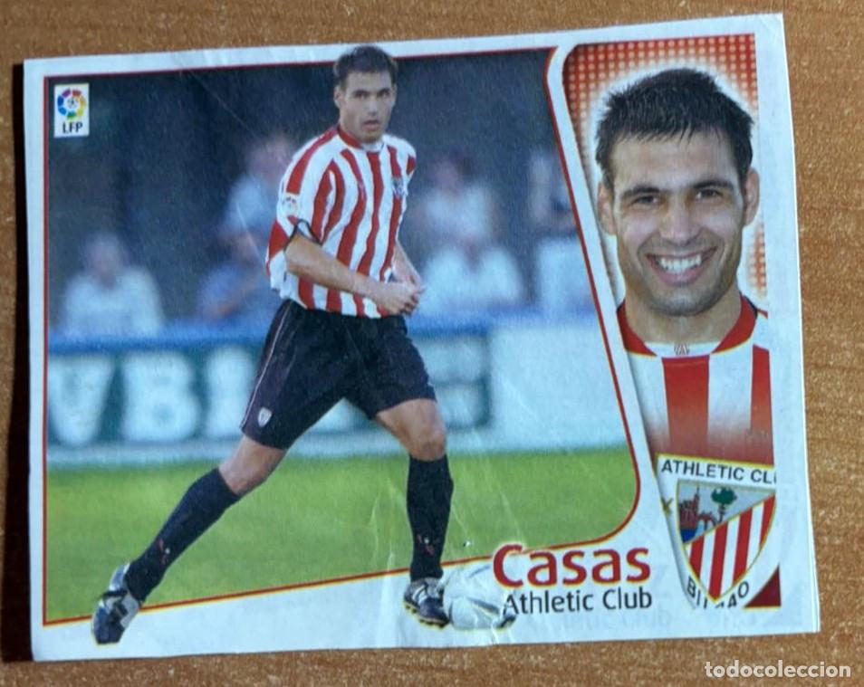 Cromos de F&uacute;tbol: EDICIONES ESTE 2004-2005 04 05 CASAS (ATHLETIC CLUB BILBAO) COLOCA RECORTADO LEER