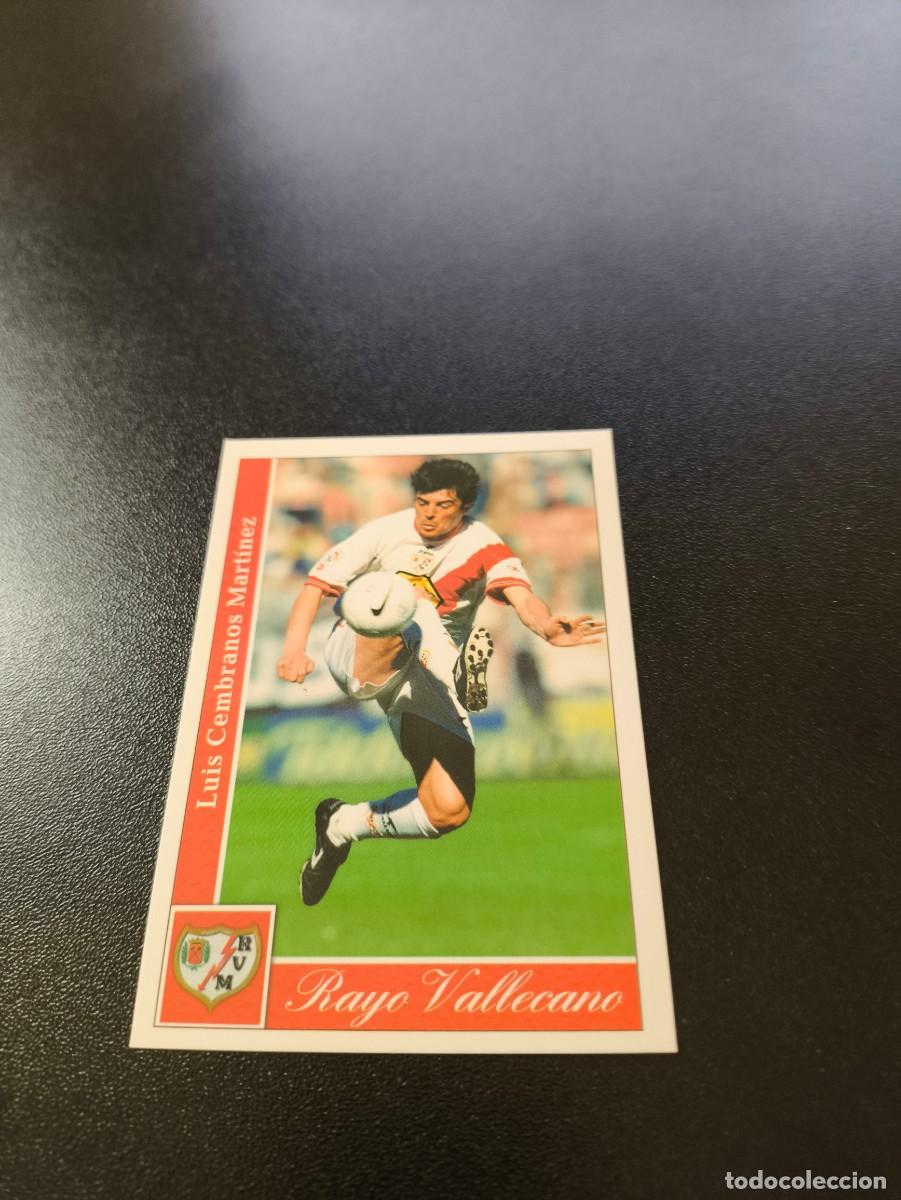 Cromos de F&uacute;tbol: 289 Cembranos RAYO VALLECANO MUNDICROMO FICHAS LIGA 2001 2002 01 02 NO PANINI ESTE