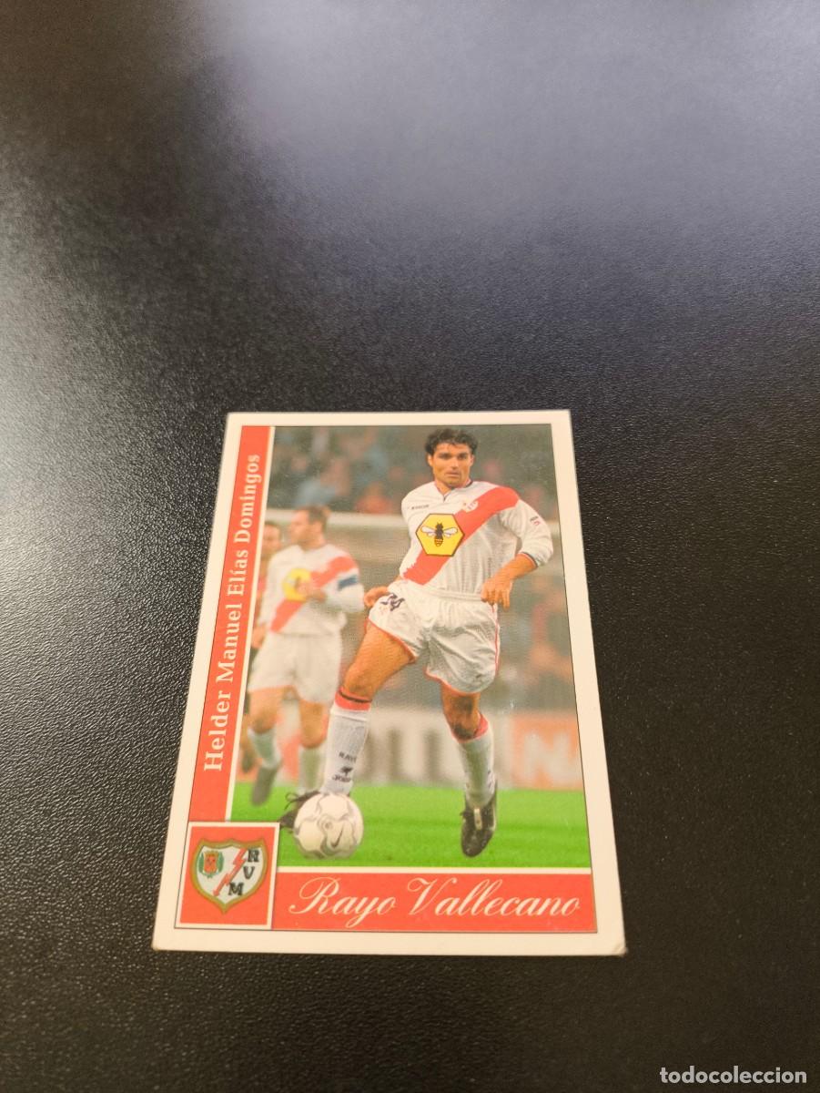 Cromos de F&uacute;tbol: 290 Helder RAYO VALLECANO MUNDICROMO FICHAS LIGA 2001 2002 01 02 NO PANINI ESTE